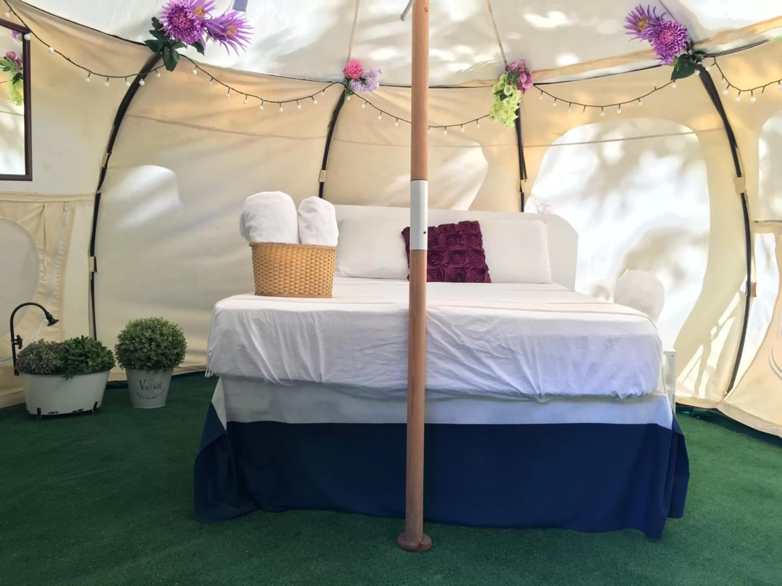 Bed in Harmony Glamping Boutique Hotel and Yoga