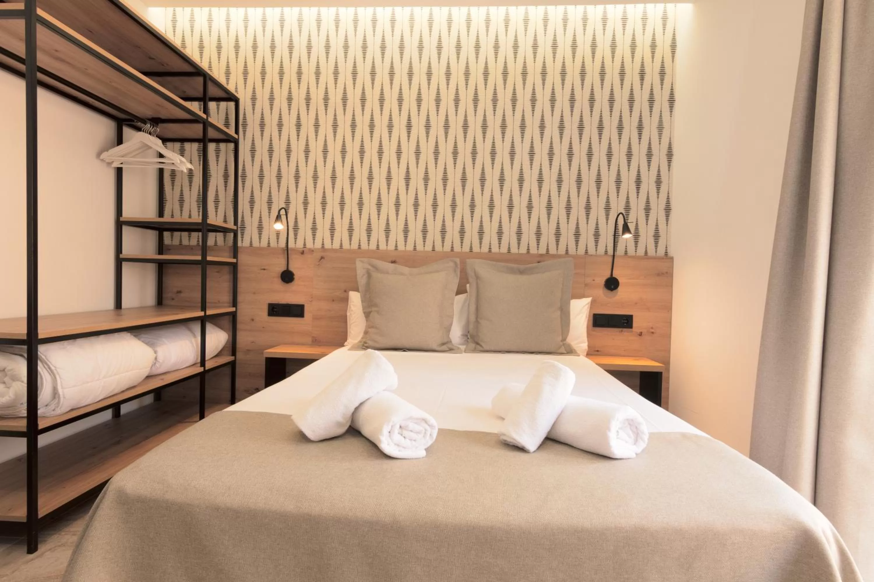 Bed in Hotel La Milagrosa