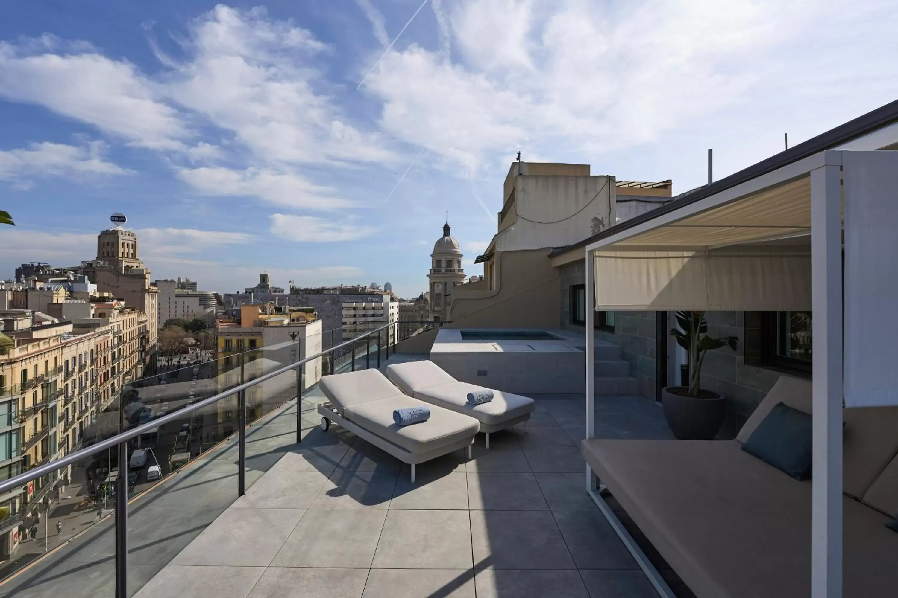 Balcony/Terrace in Catalonia Ramblas 4* Sup