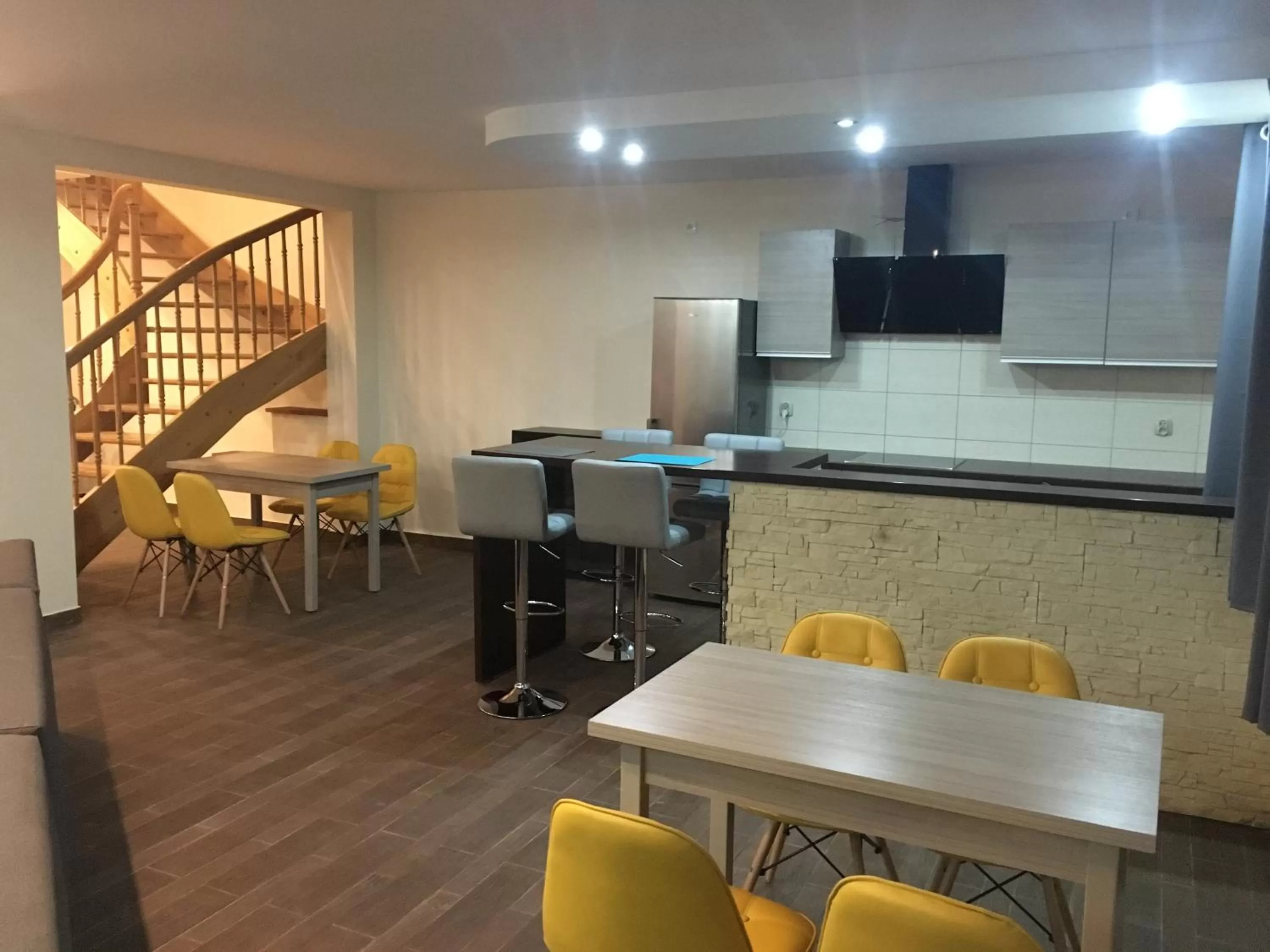 Kitchen or kitchenette in dask resort