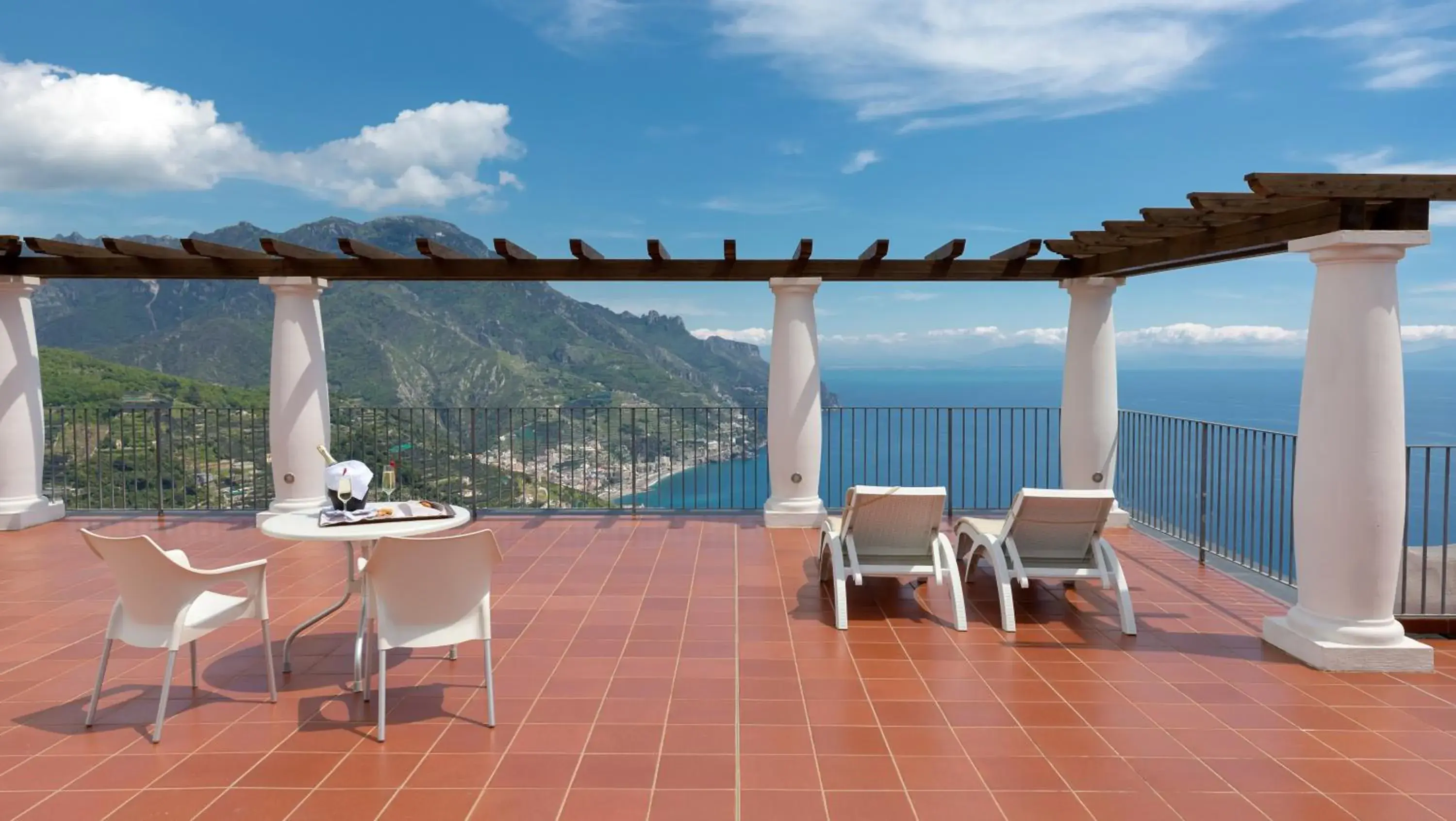 Balcony/Terrace in Villa Piedimonte