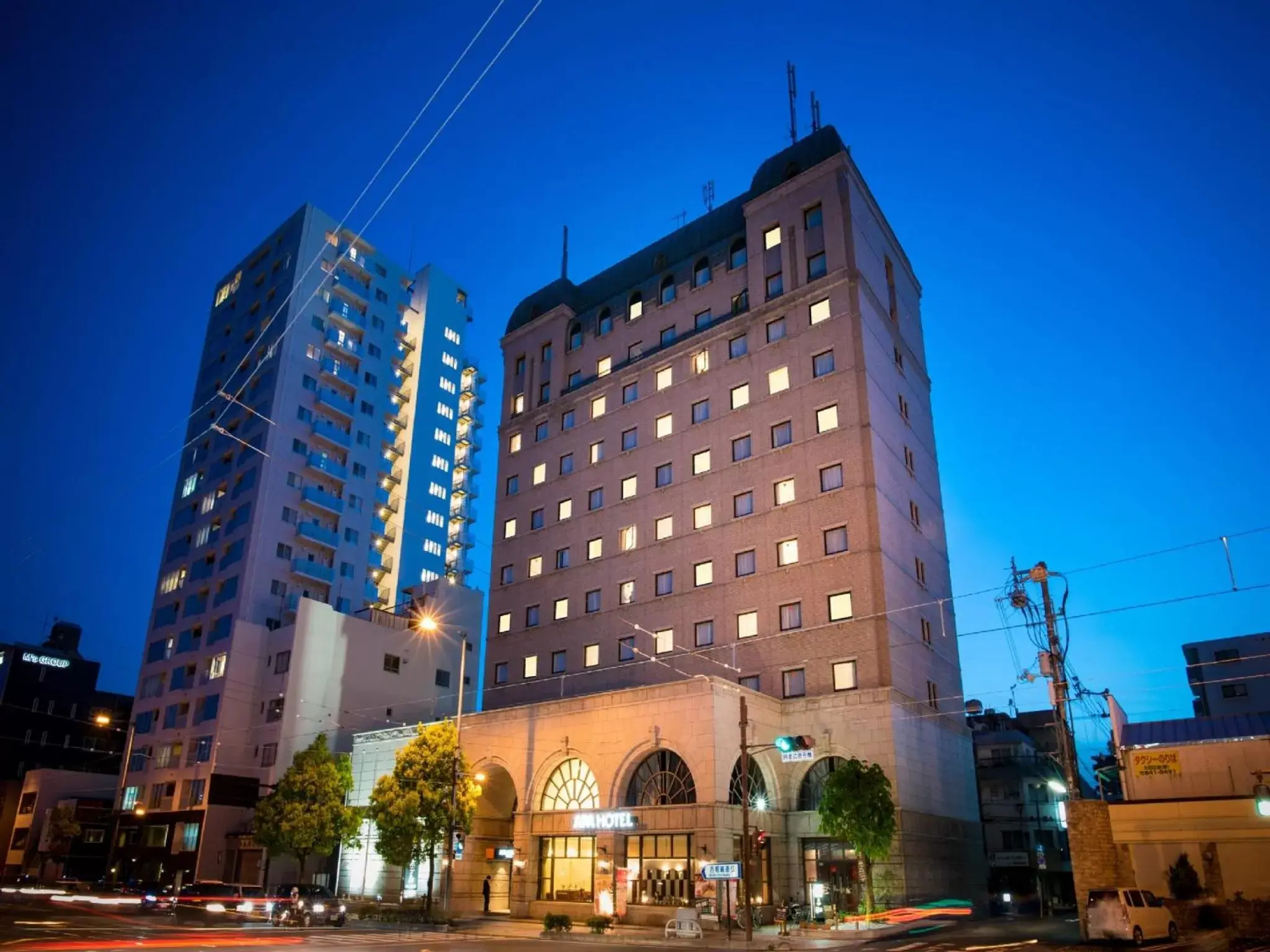 Property building in APA Hotel Matsuyamajo Nishi Property building in APA Hotel Matsuyamajo Nishi