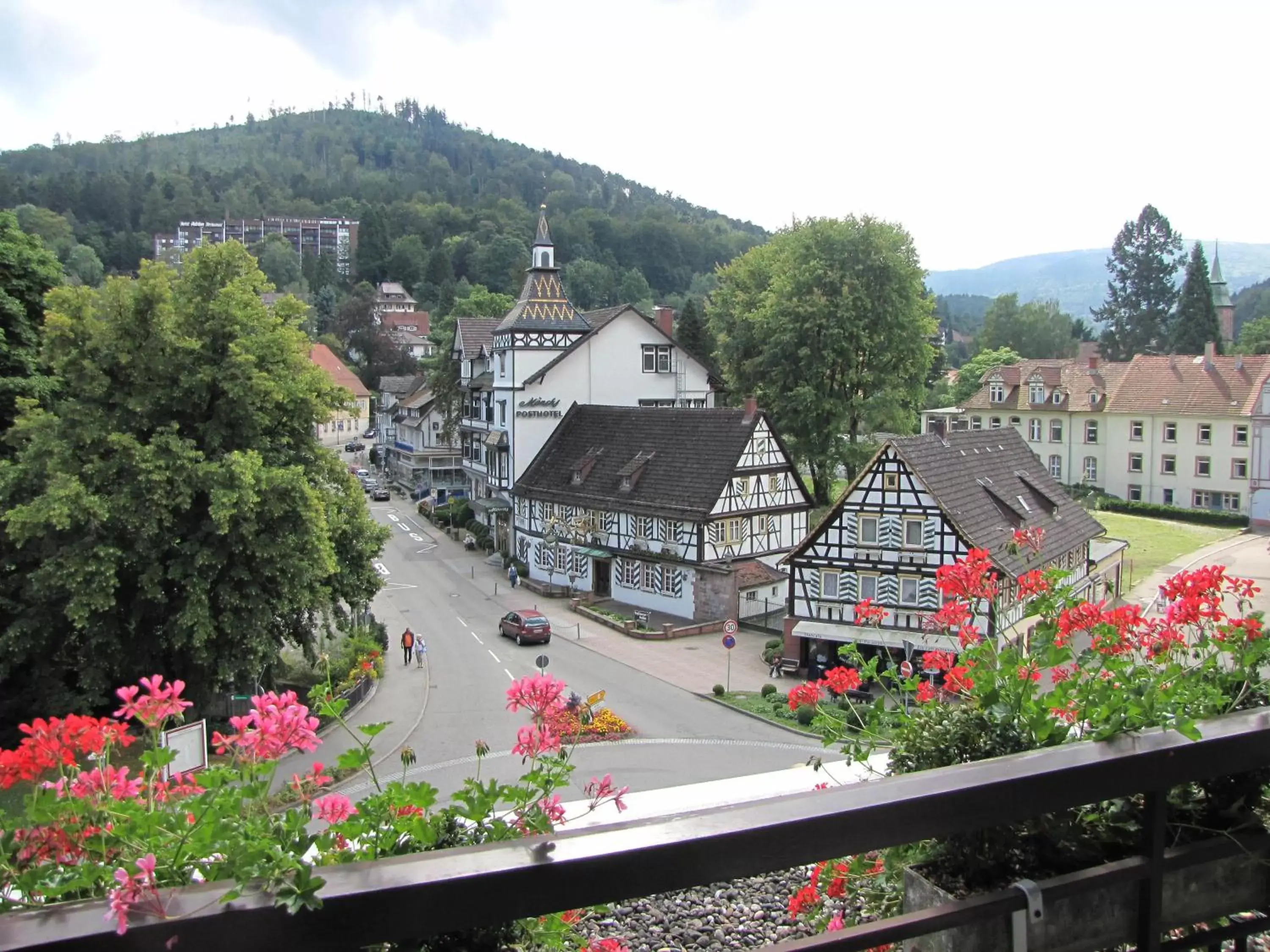 Balcony/Terrace in Hotel Harzer am Kurpark