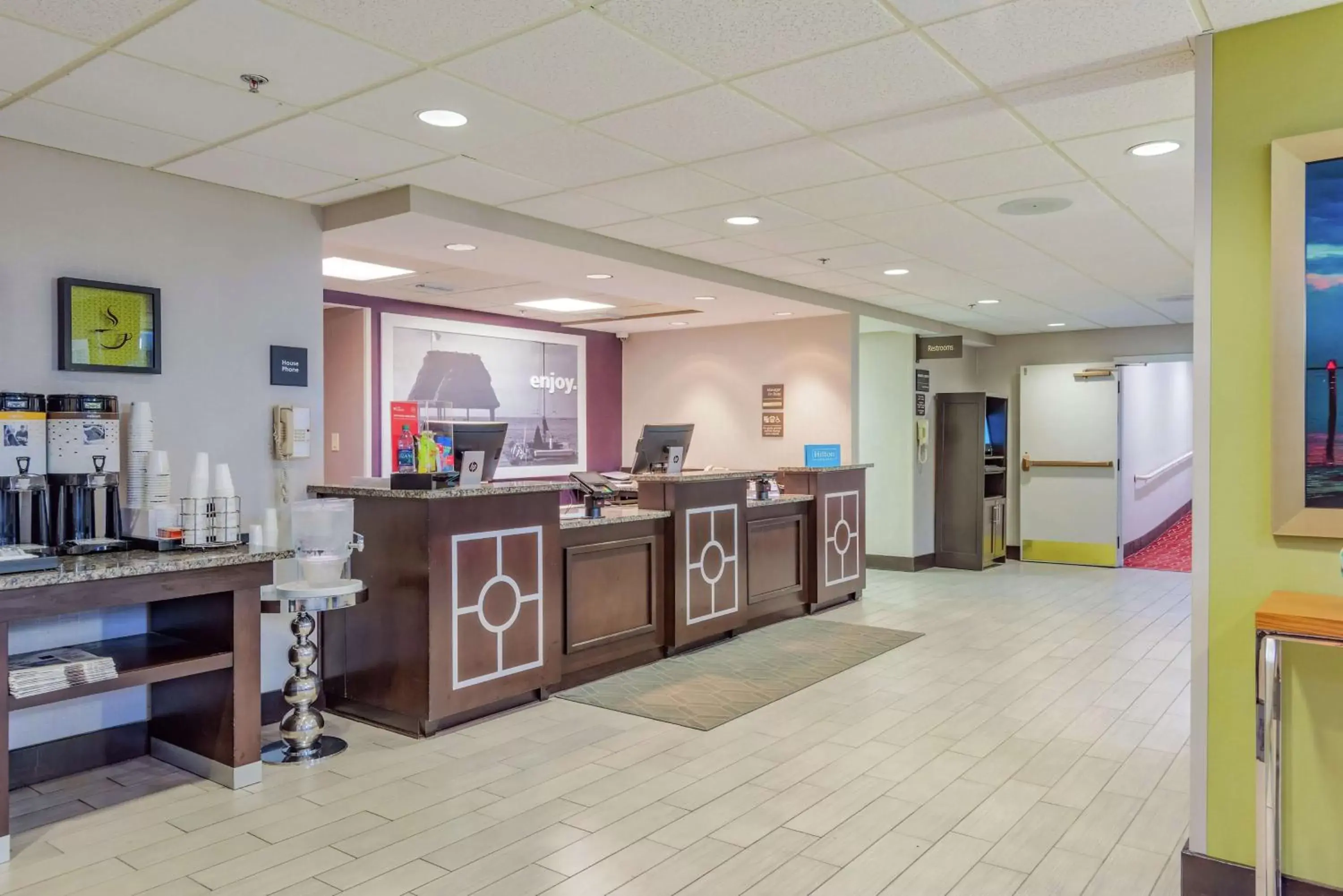 Lobby or reception, Lobby/Reception in Hampton Inn Tampa International Airport/Westshore