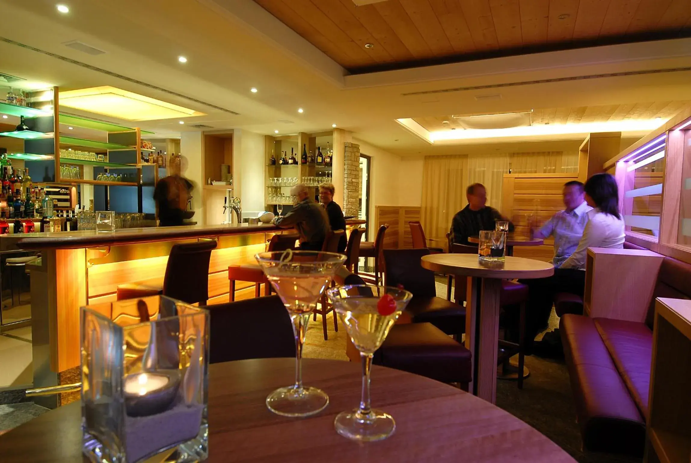 Lounge or bar, Restaurant/Places to Eat in Hotel Lac Salin Spa & Mountain Resort