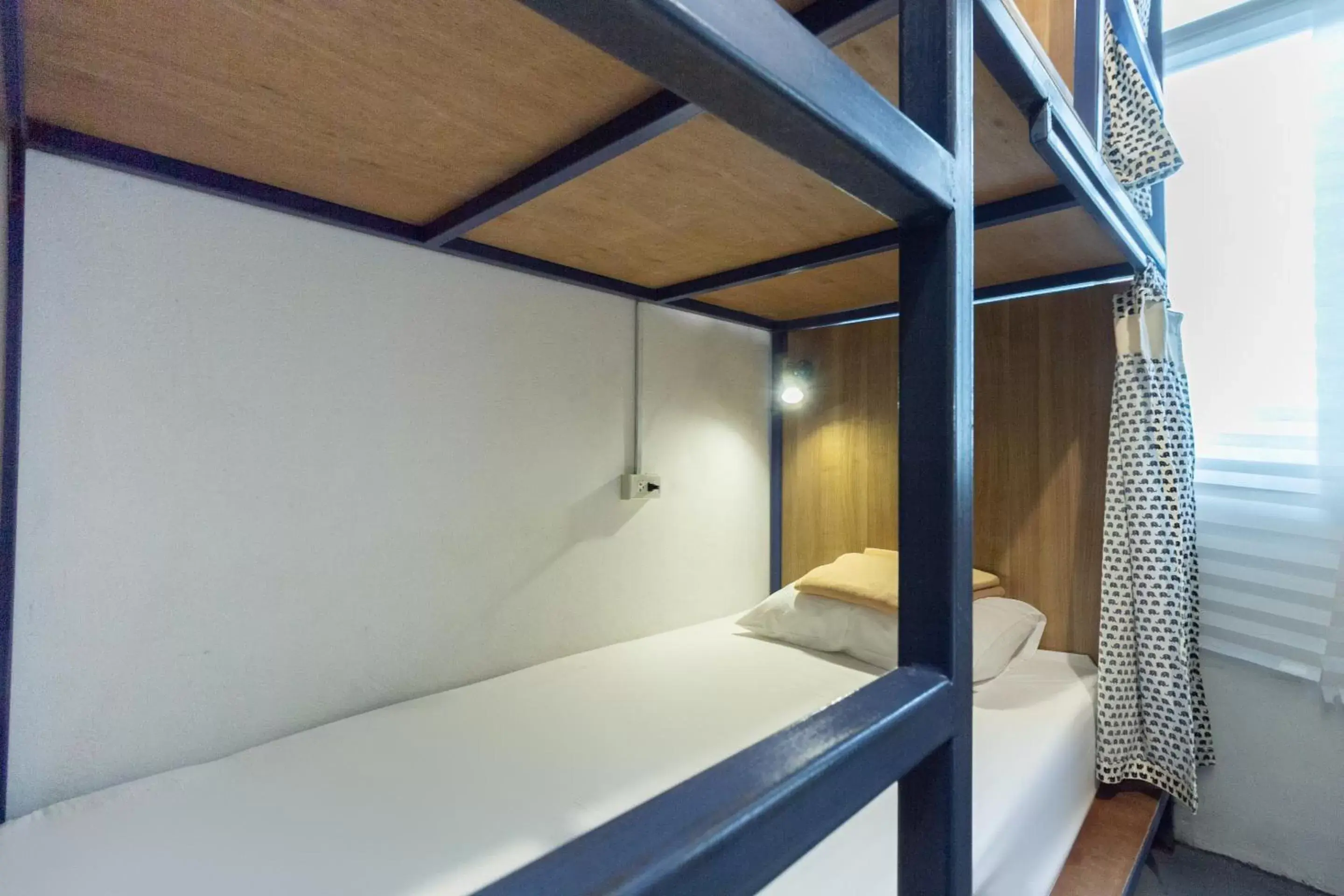 Bedroom, Bed in Hoft Hostel Bangkok