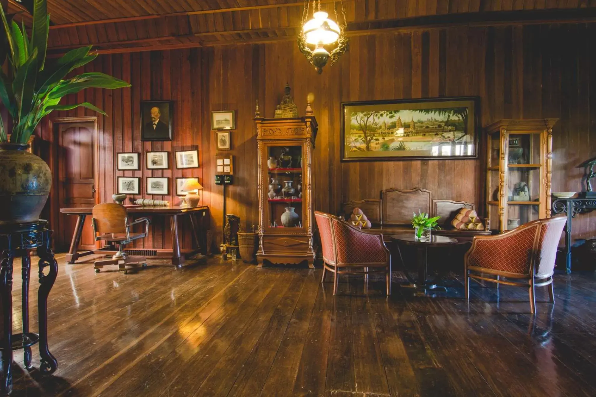 Living room, Lounge/Bar in Terres Rouges Lodge