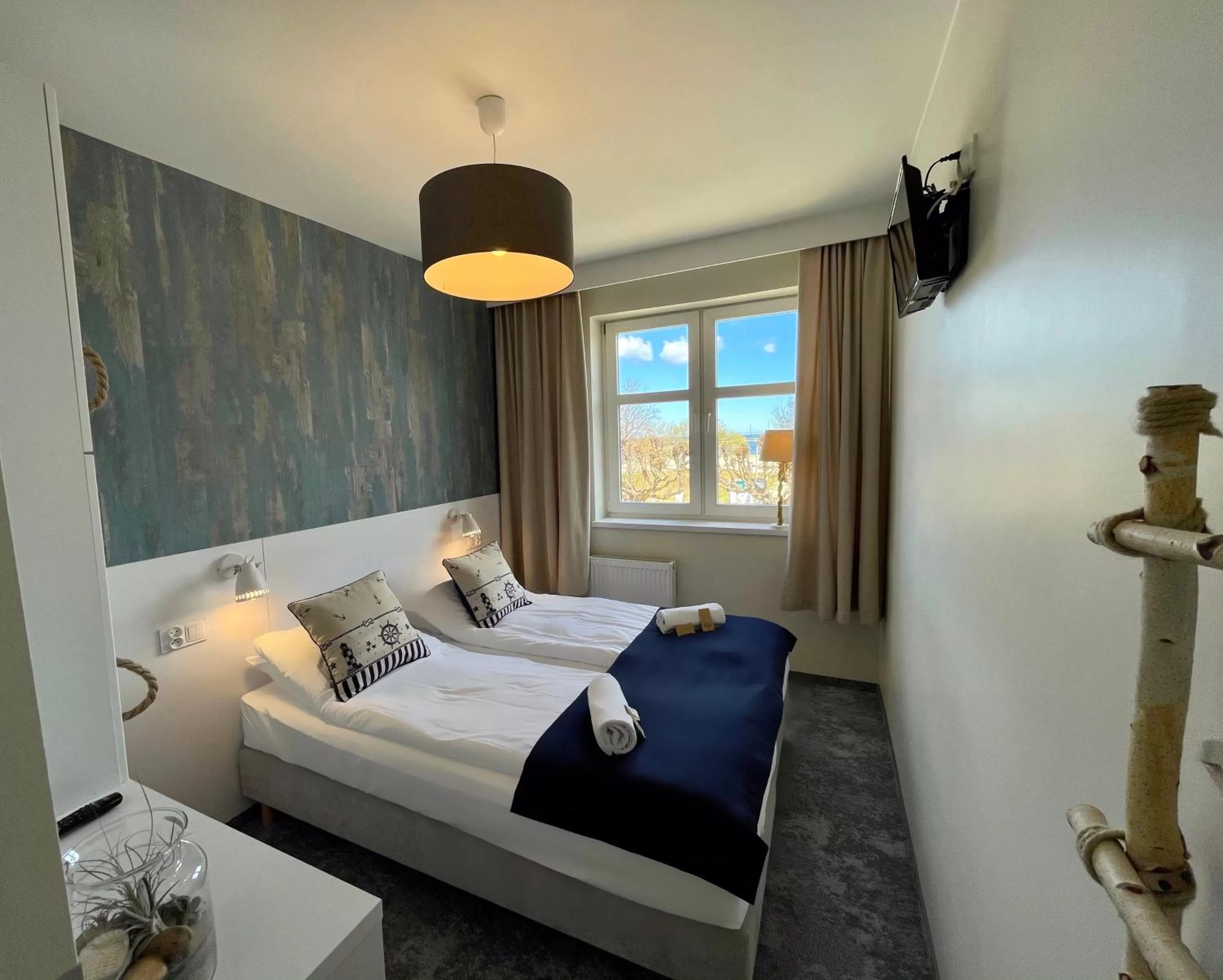 Deluxe Double Room with Sea View in SeaSide Sopot - butikowe noclegi przy plaży