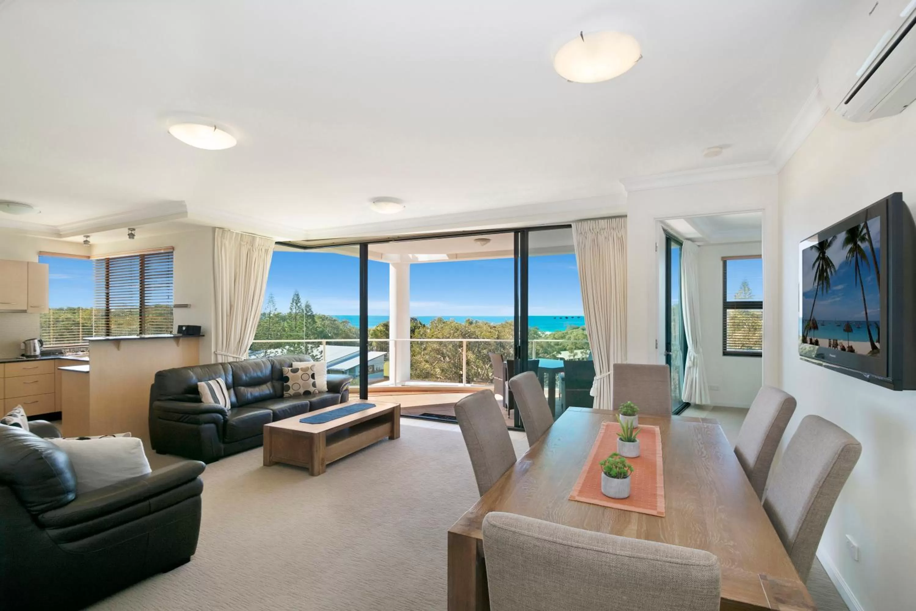 Living room in Santorini Twin Waters