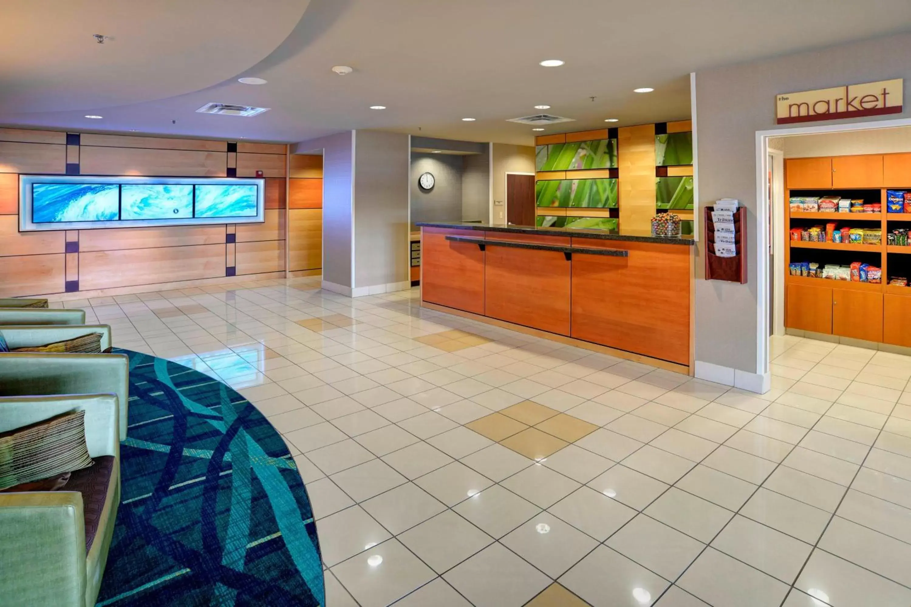Lobby or reception, Lobby/Reception in SpringHill Suites Terre Haute