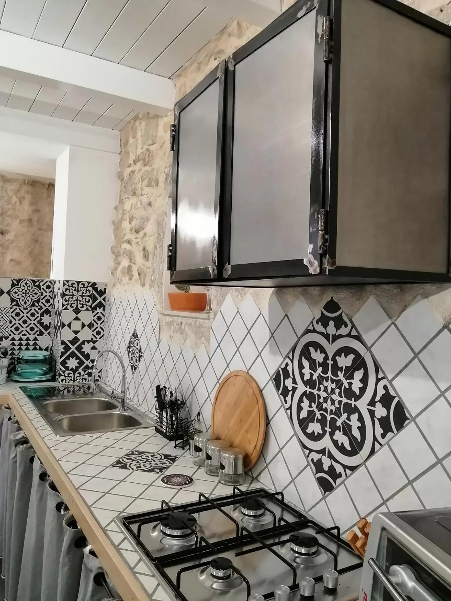 Kitchen/Kitchenette in La carraia