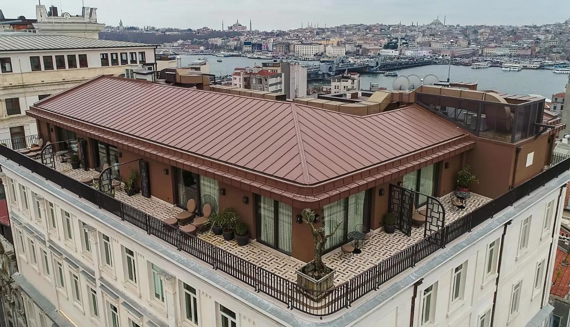 Bird's eye view in The Galata Hotel Istanbul - MGallery Collection