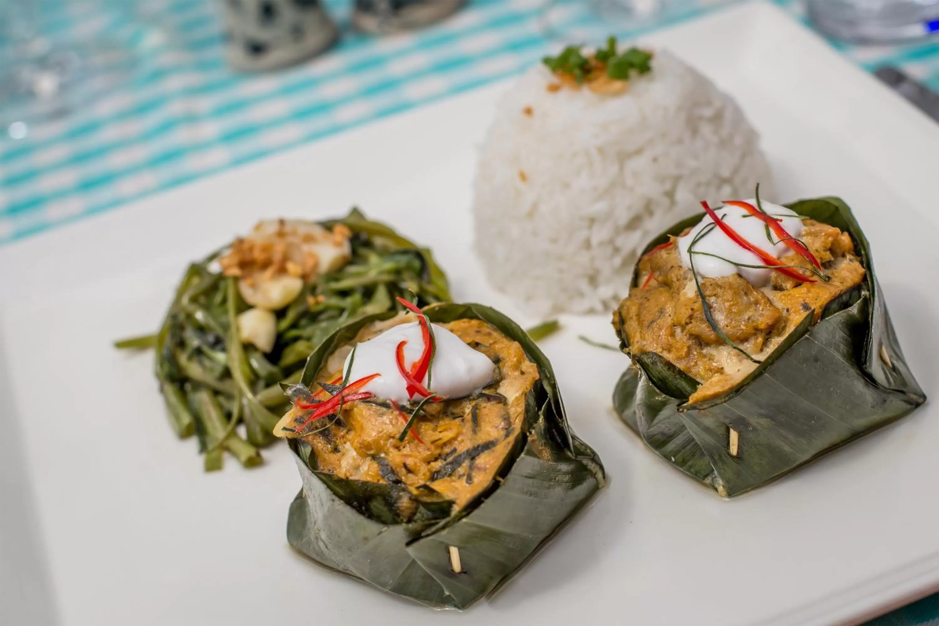 Food and drinks in De Sarann Villa