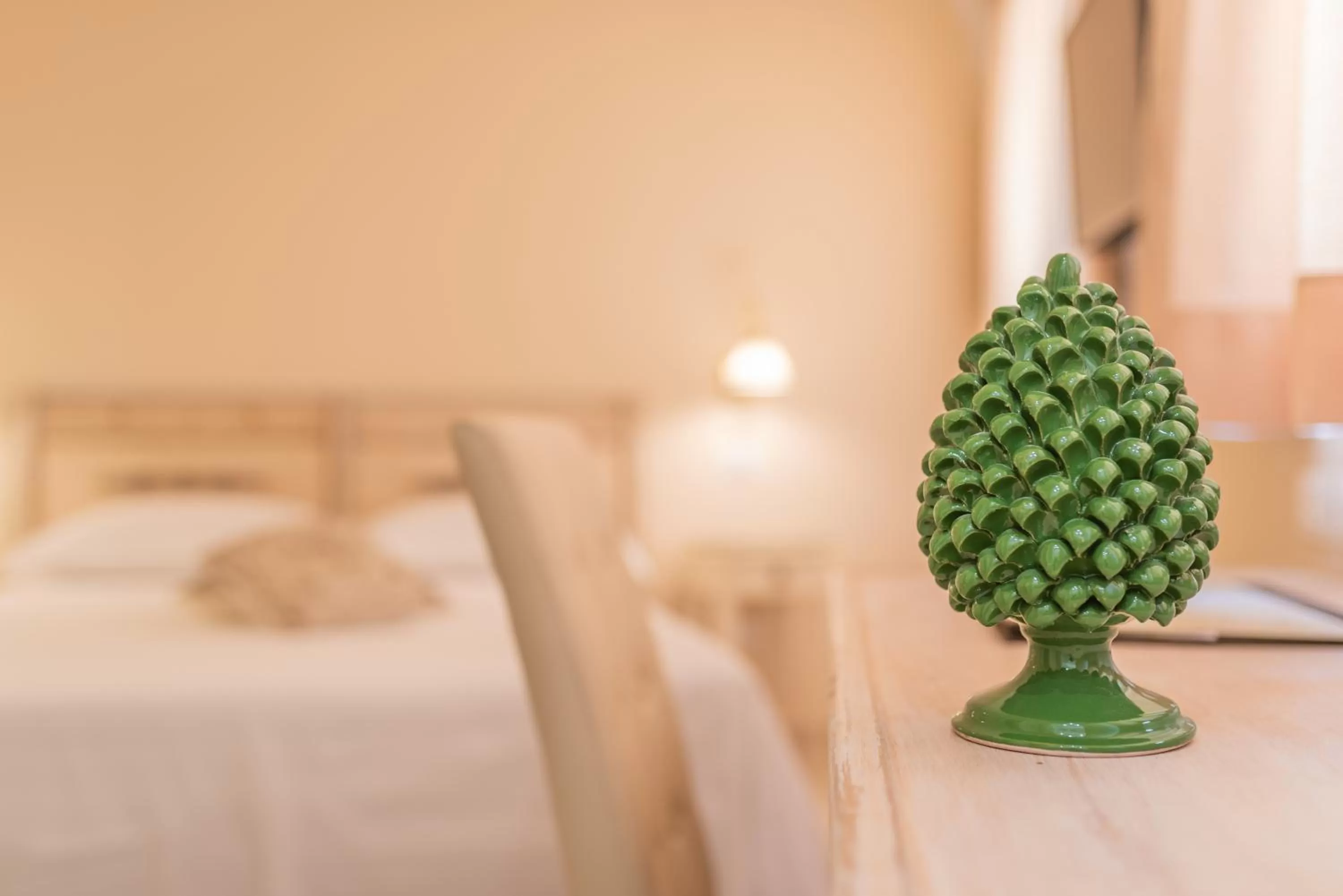 Decorative detail, Bed in Hotel Casa Adele