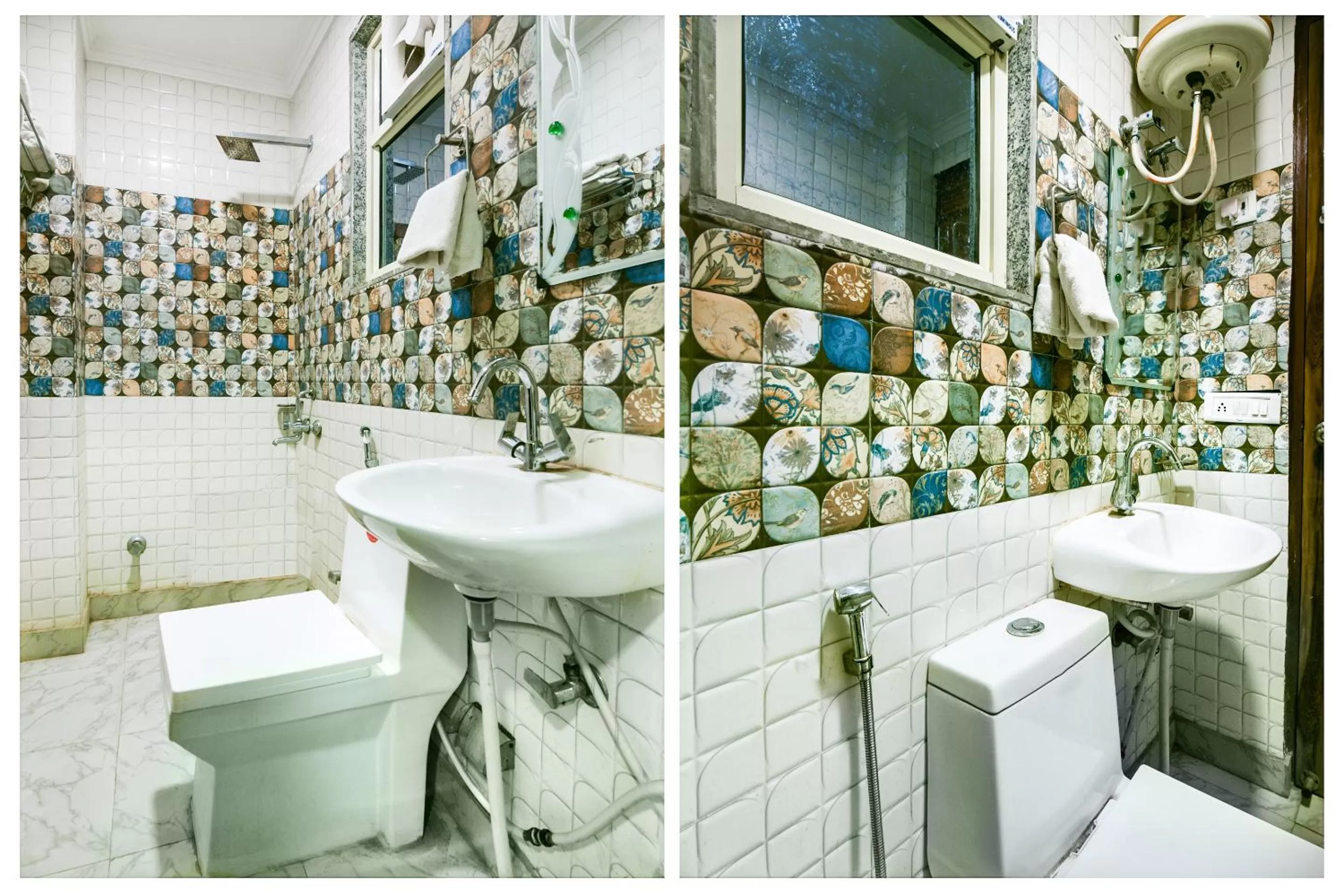 Bathroom in Hotel Pearl - Mahipalpur Delhi Airport