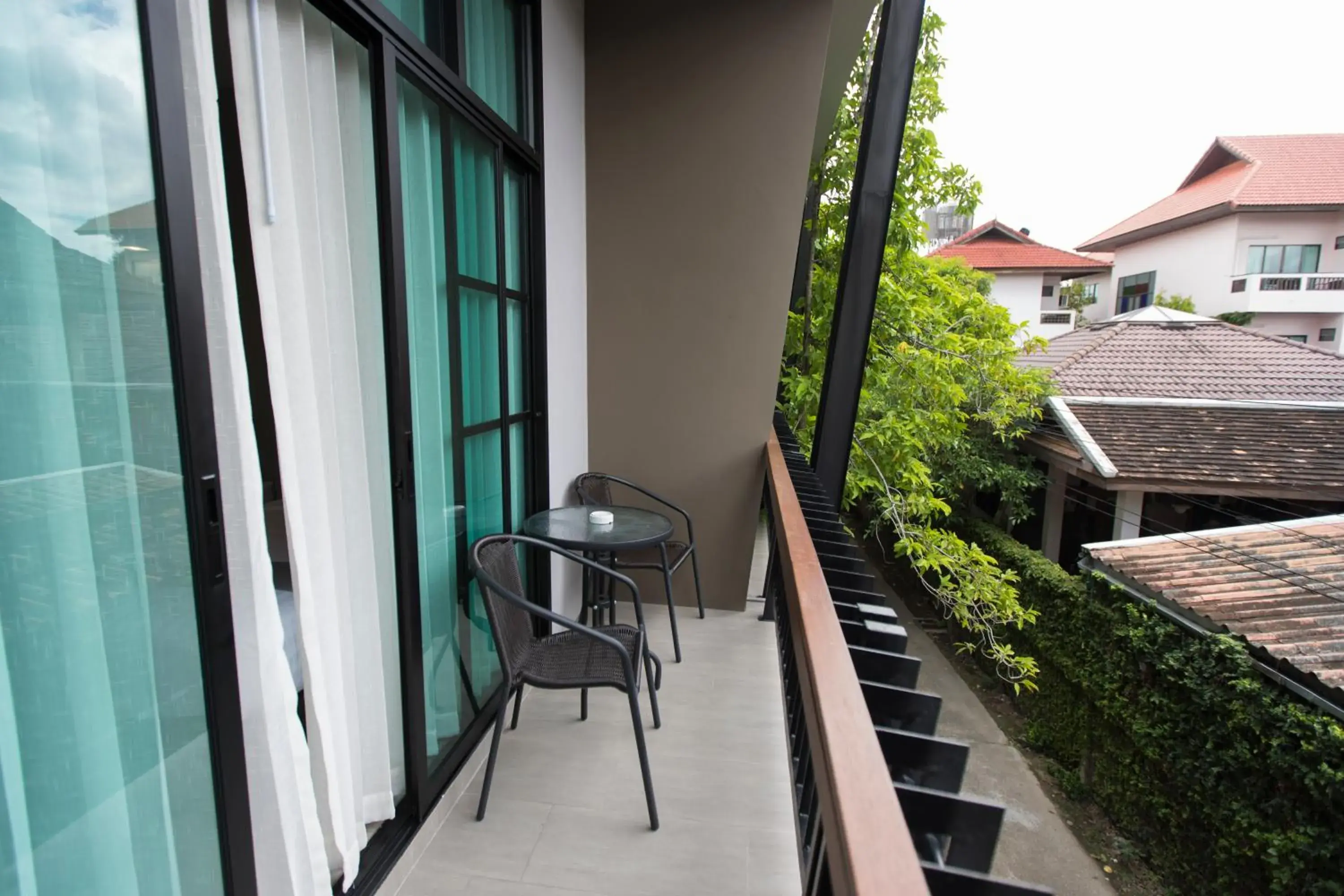 Balcony/Terrace in Wealth Boutique Hotel Chiang Mai