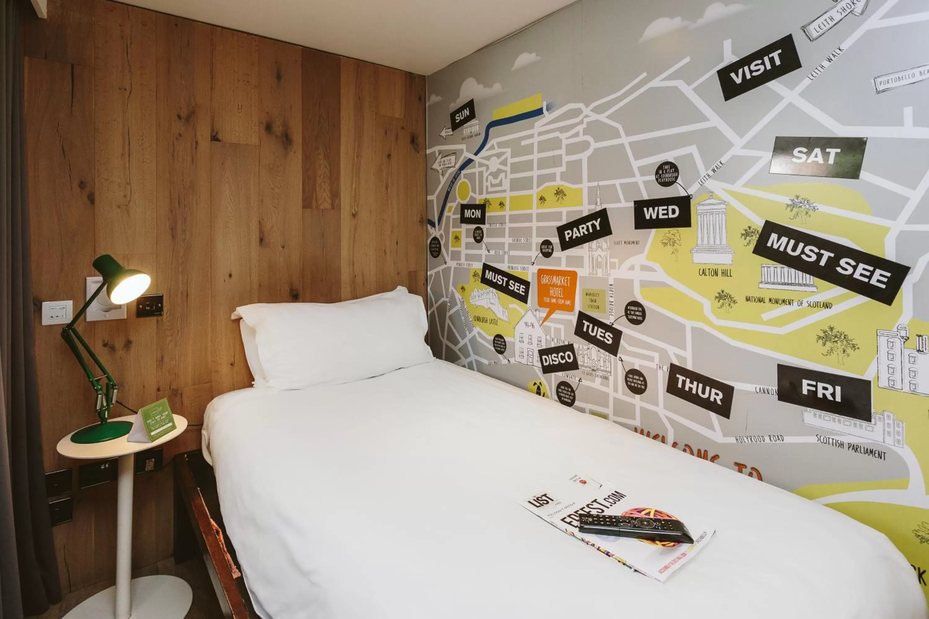 Cozy Single Room in Grassmarket Hotel