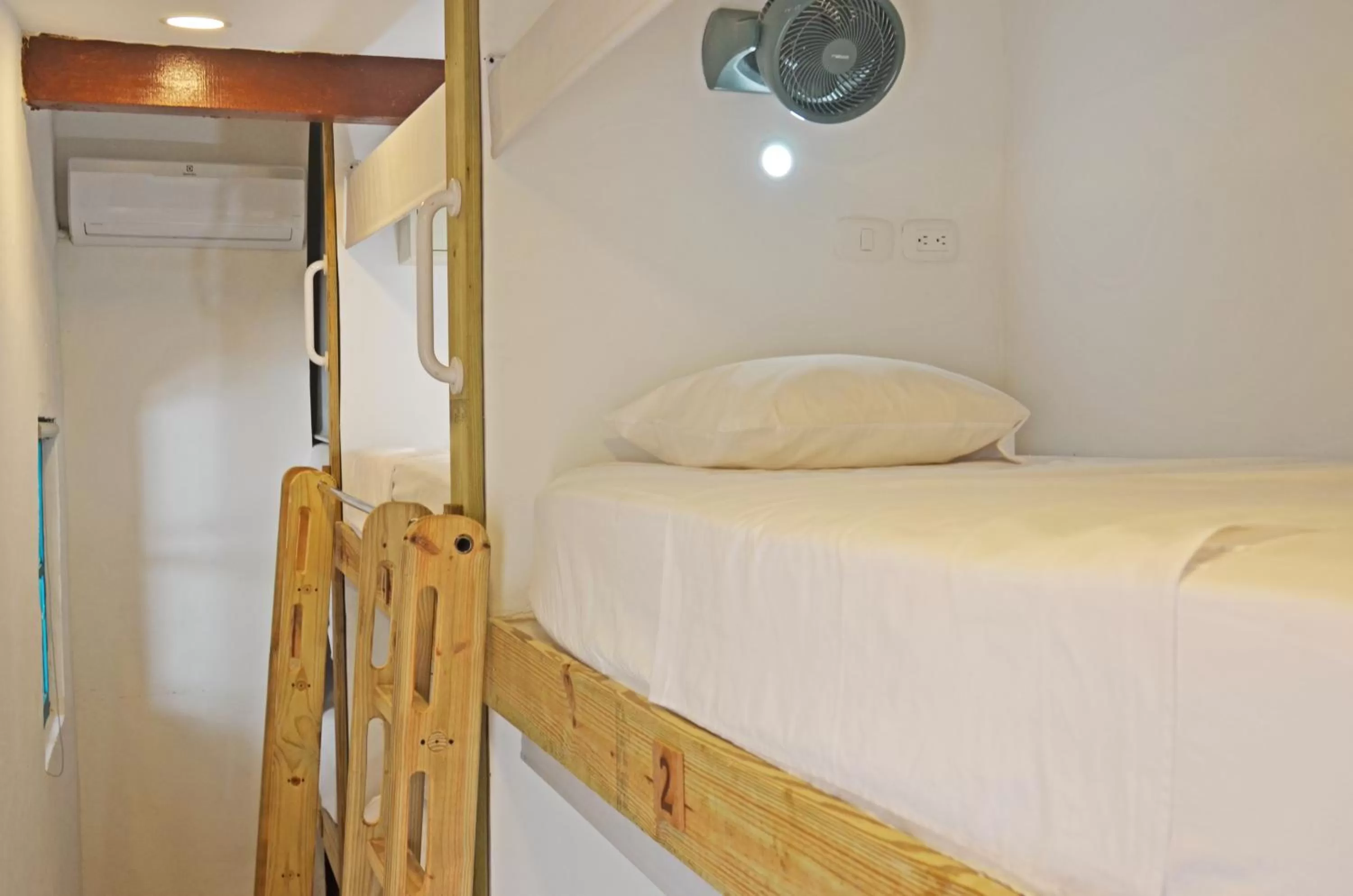 Bed in Faro de Alejandría Hostel