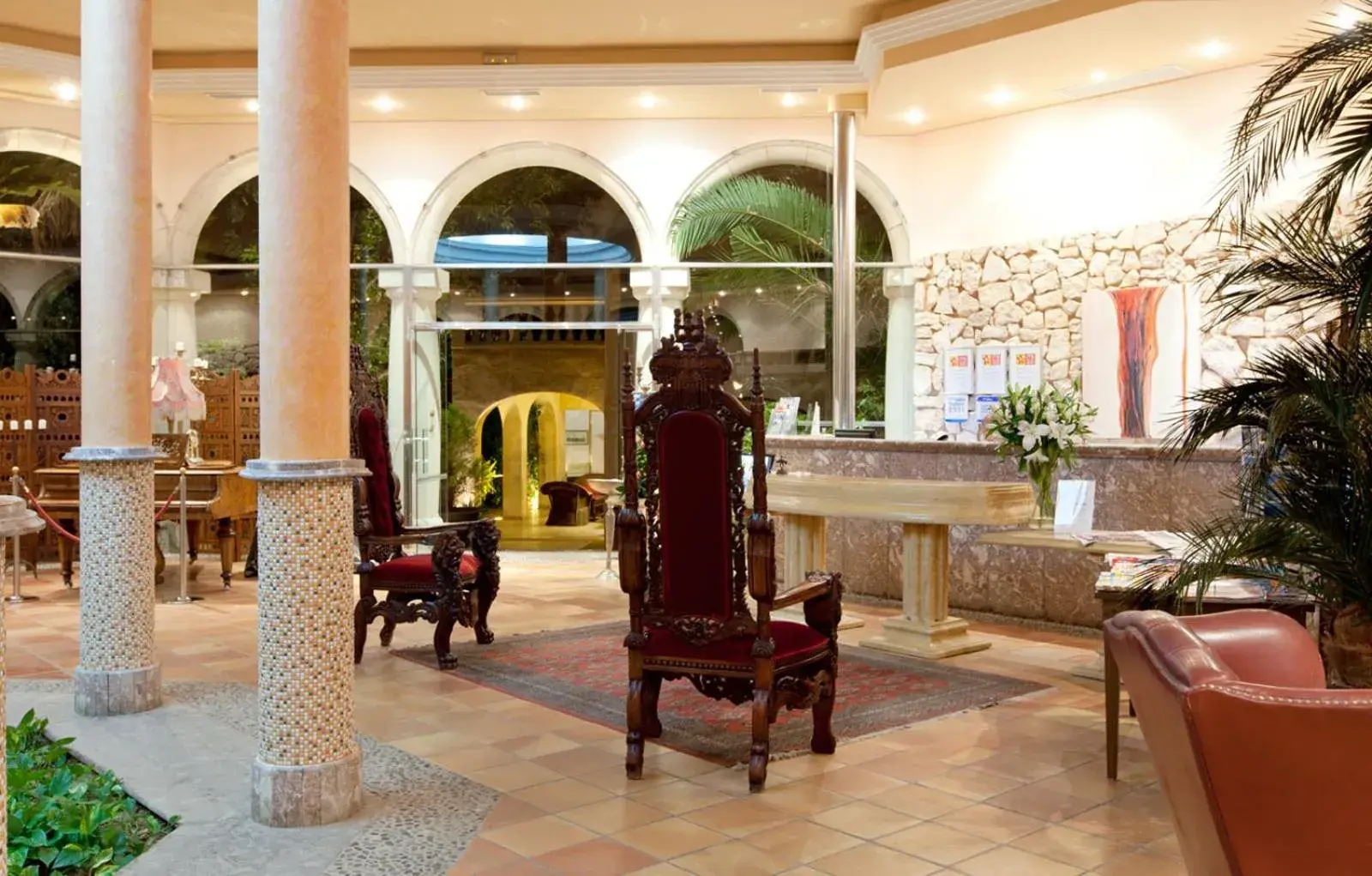 Lobby or reception in Lago Garden Apart-Suites & Spa Hotel