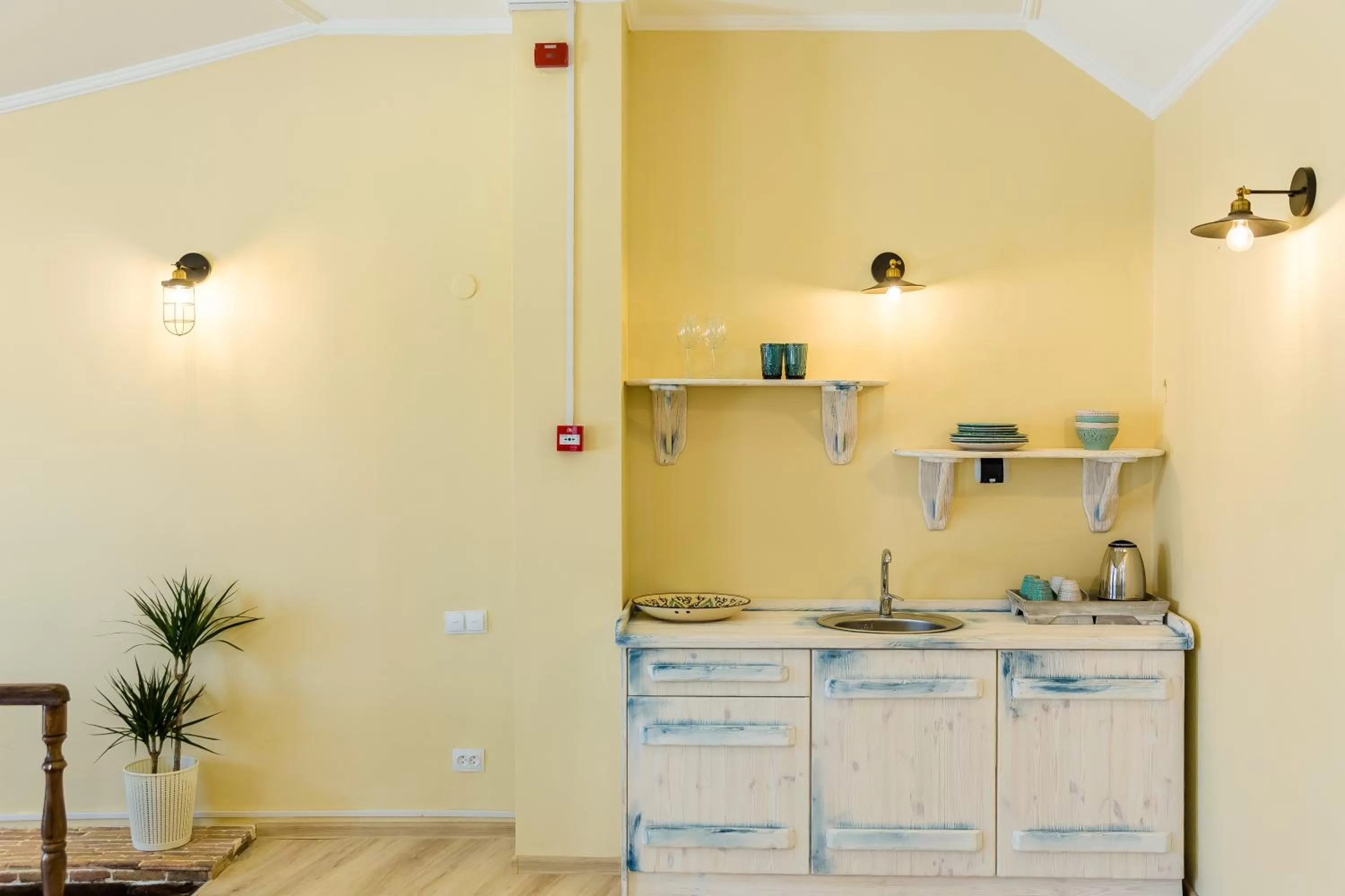 Kitchen or kitchenette in Gvino Minda