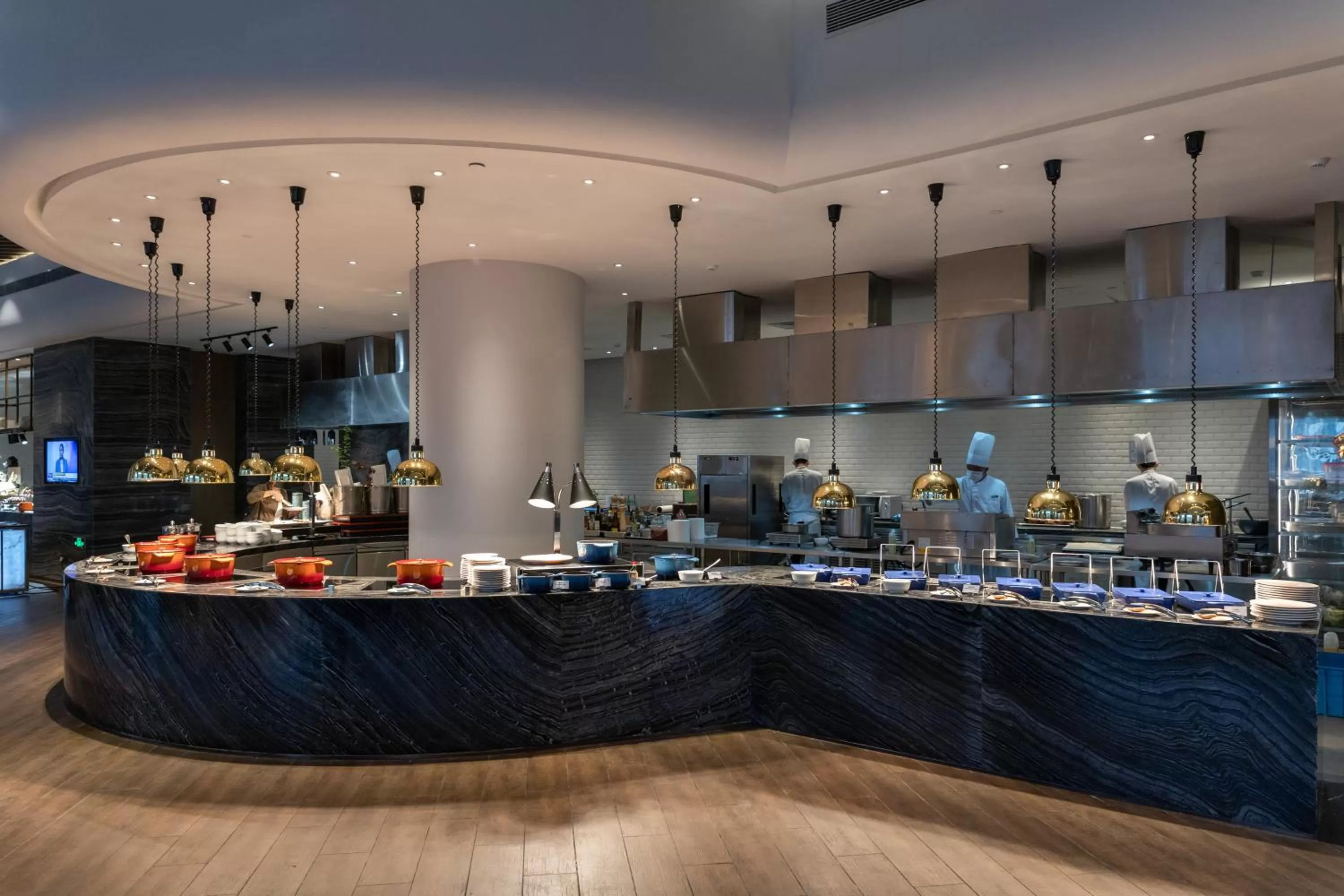 Breakfast in Primus Hotel Shanghai Sanjiagang - Offer Pudong International Airport and Disney shuttle