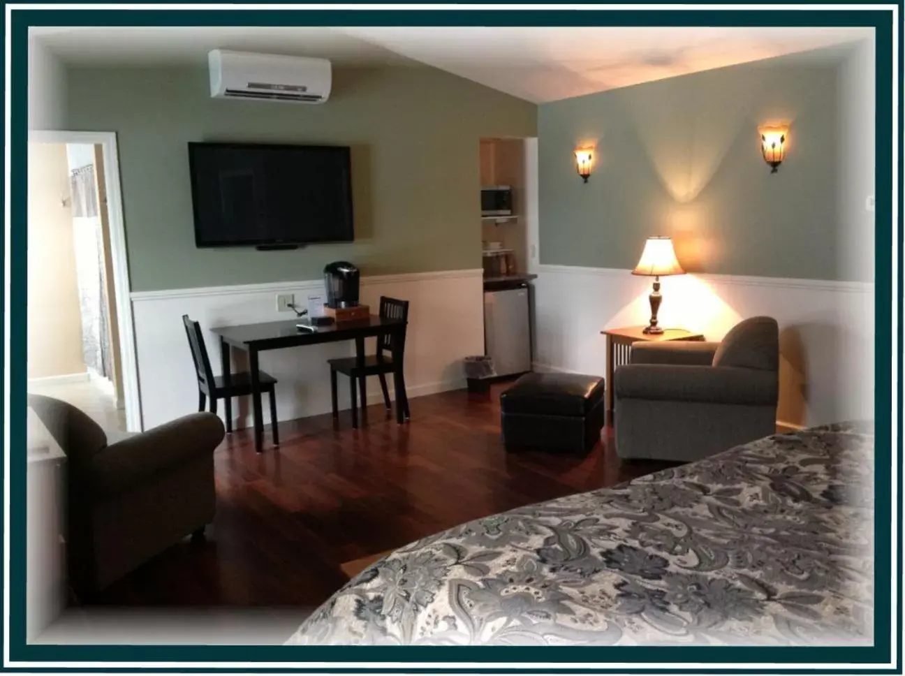 Seating Area in Boardwalk Inn