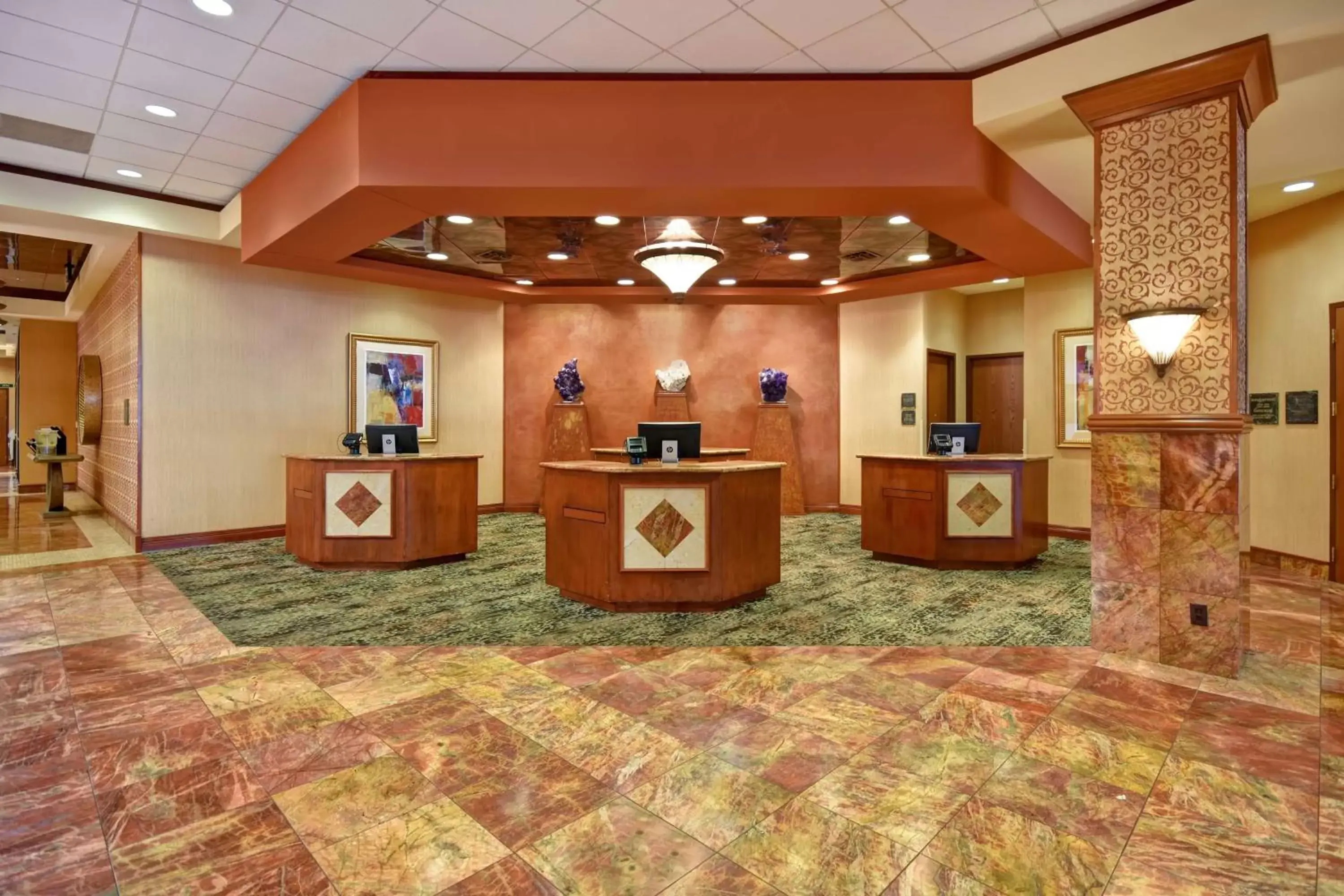 Lobby or reception, Lobby/Reception in Embassy Suites Hot Springs - Hotel & Spa