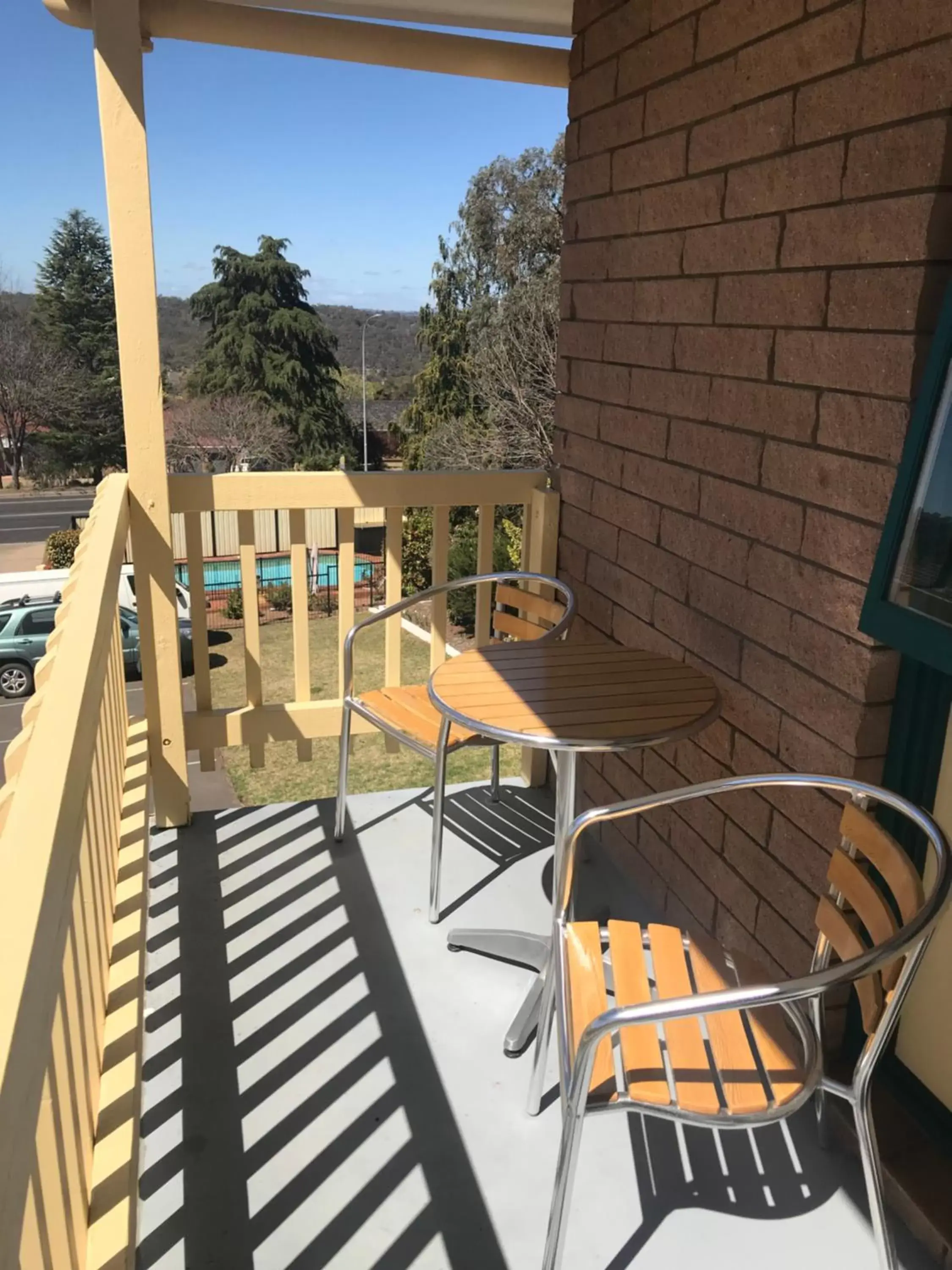 Balcony/Terrace in Hideaway Motor Inn