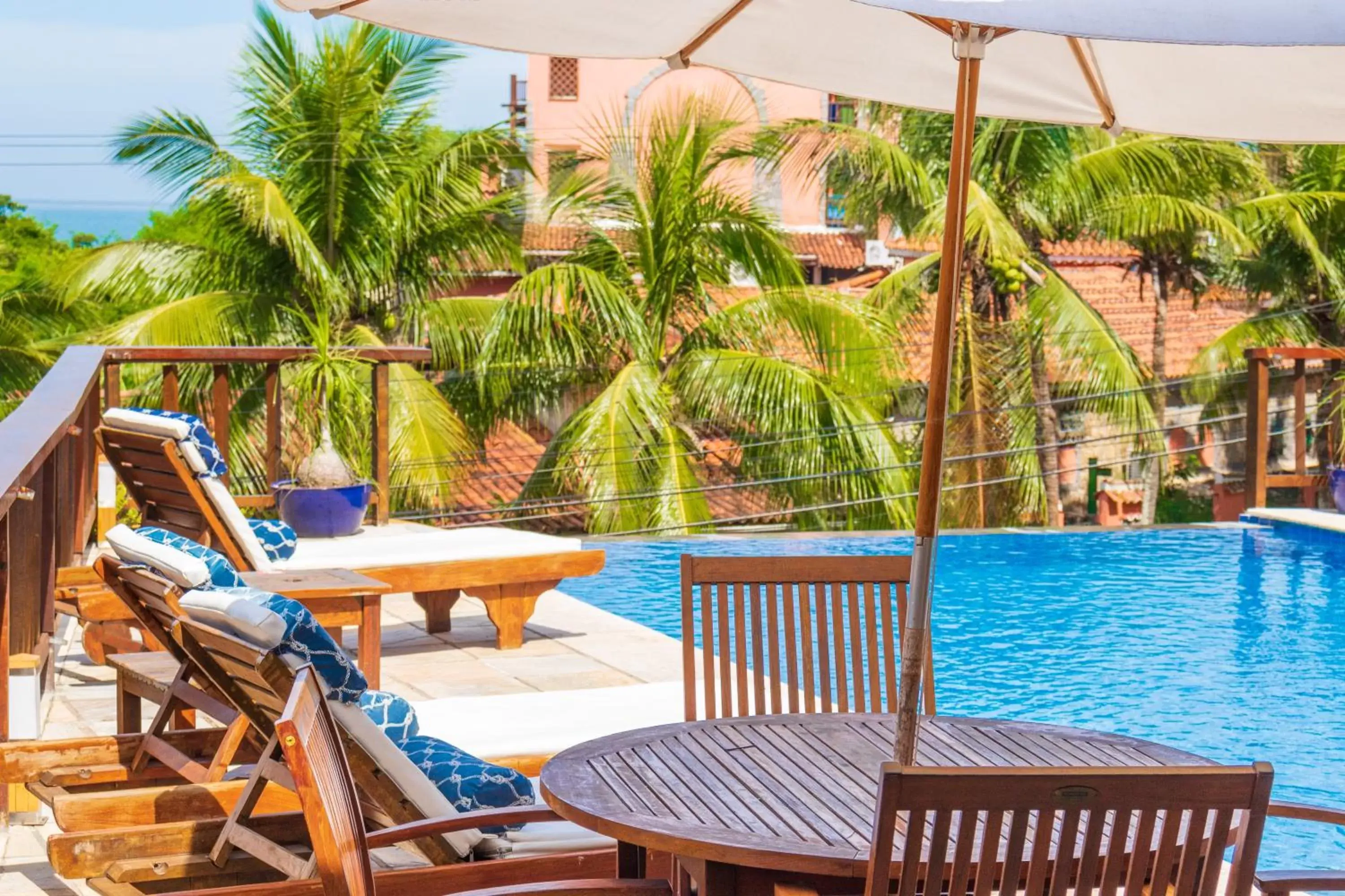 Pool view in Bahiamarela Boutique Hotel & SPA Pool view in Bahiamarela Boutique Hotel & SPA