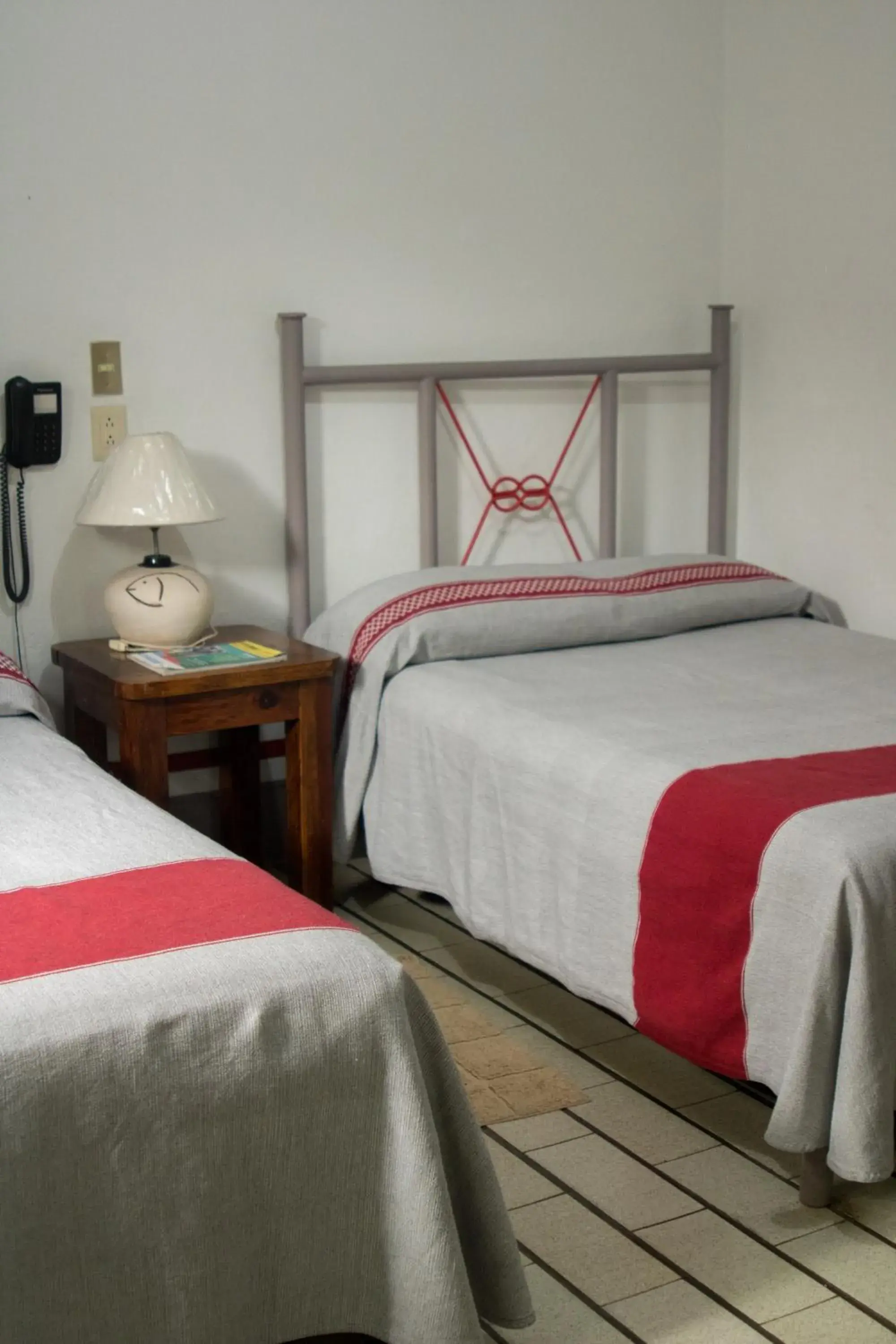 Bed in Hotel Posada el Cid