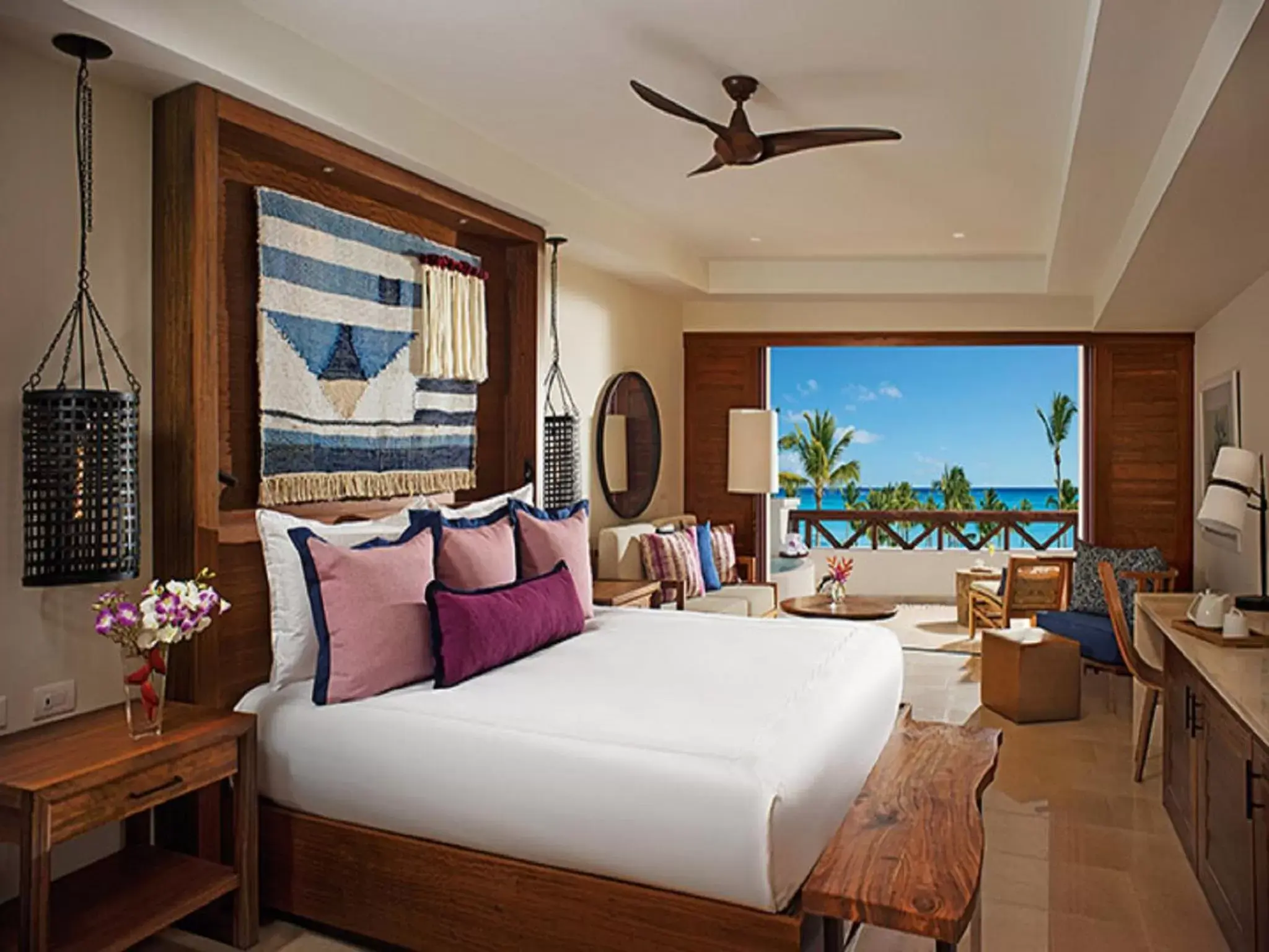 View (from property/room), Bed in Secrets Cap Cana Resort & Spa - Adults Only - All Inclusive View (from property/room), Bed in Secrets Cap Cana Resort & Spa - Adults Only - All Inclusive