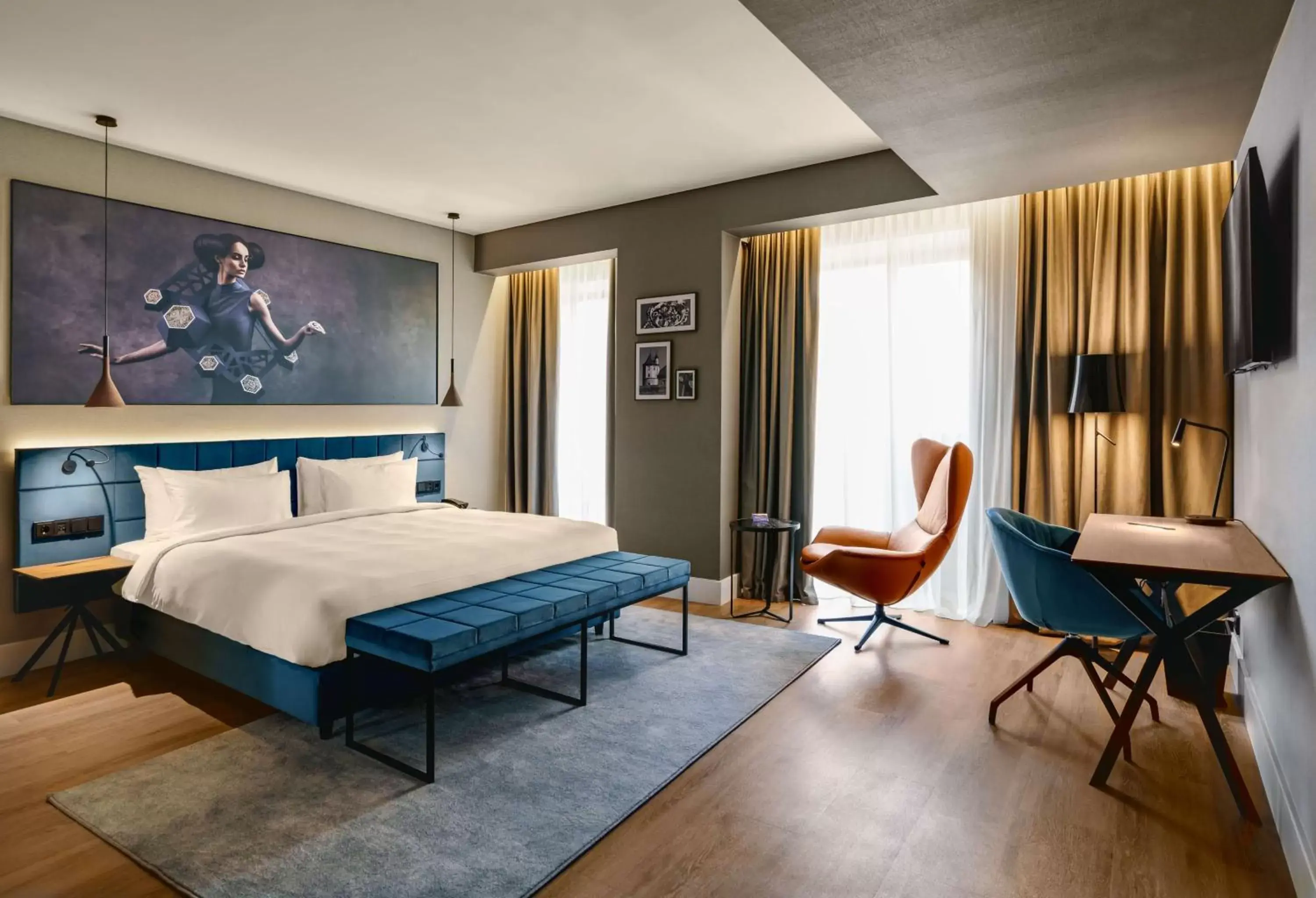 Bedroom, Bed in Radisson Blu Aurum Hotel, Brasov Bedroom, Bed in Radisson Blu Aurum Hotel, Brasov