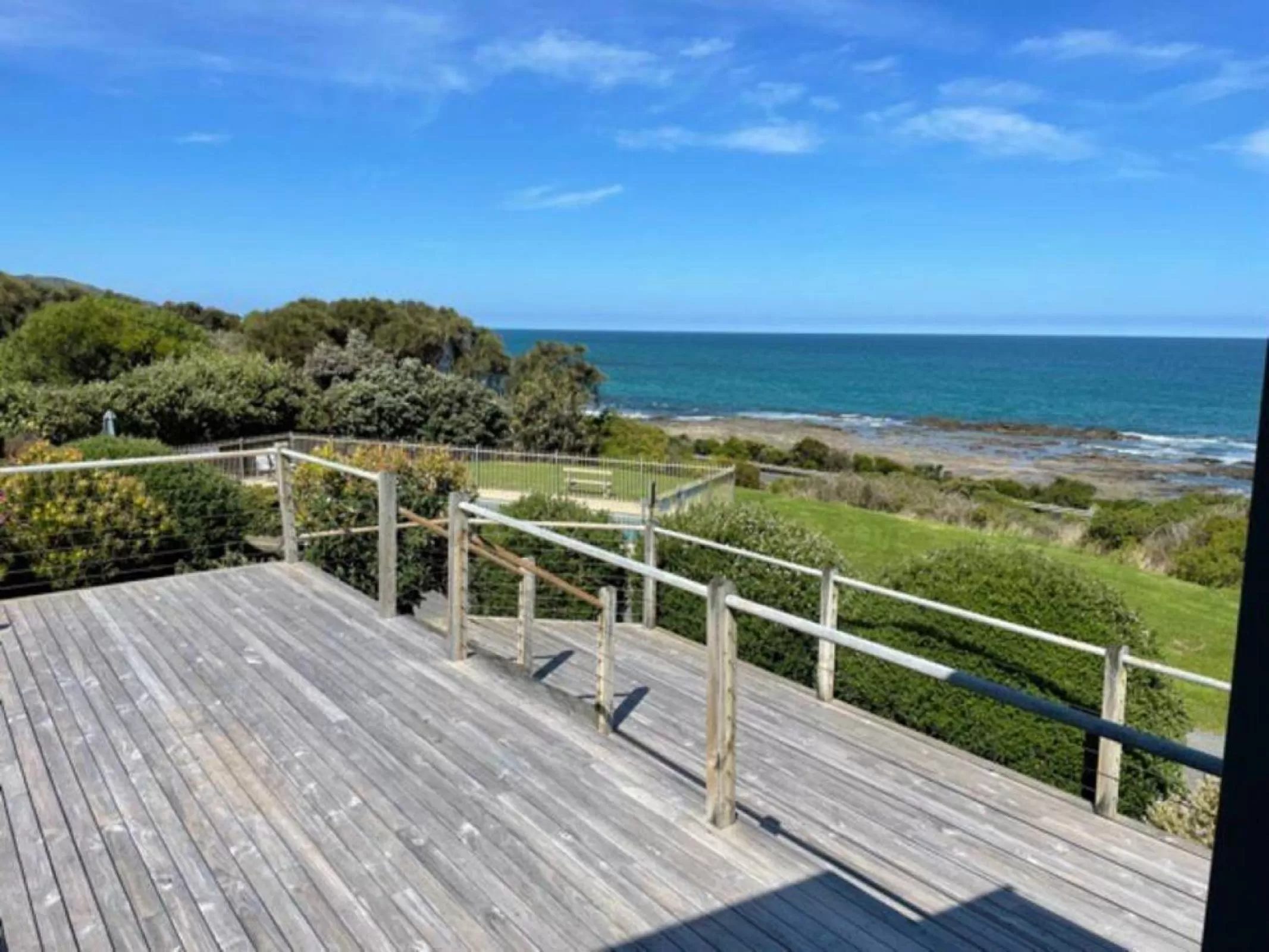 Sea view in Whitecrest Eco Apartments Great Ocean Road