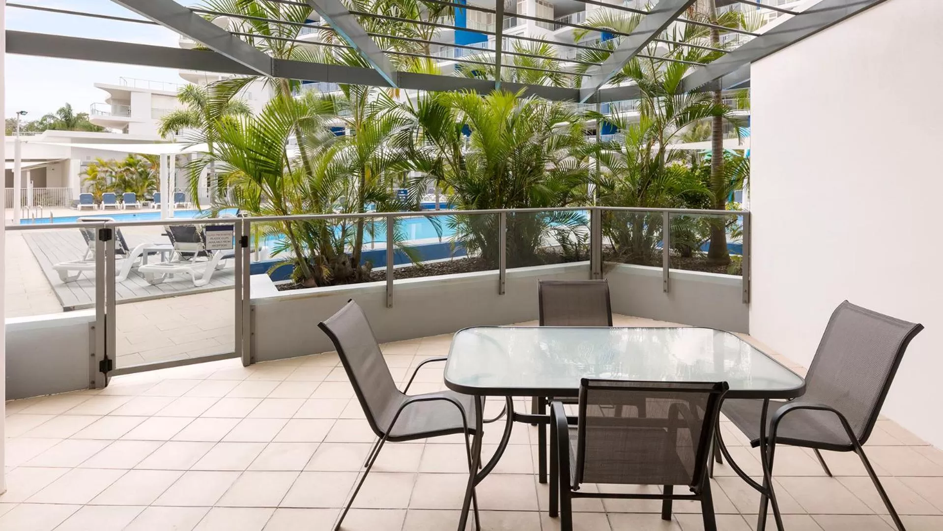 Balcony/Terrace in Oaks Hervey Bay Resort and Spa