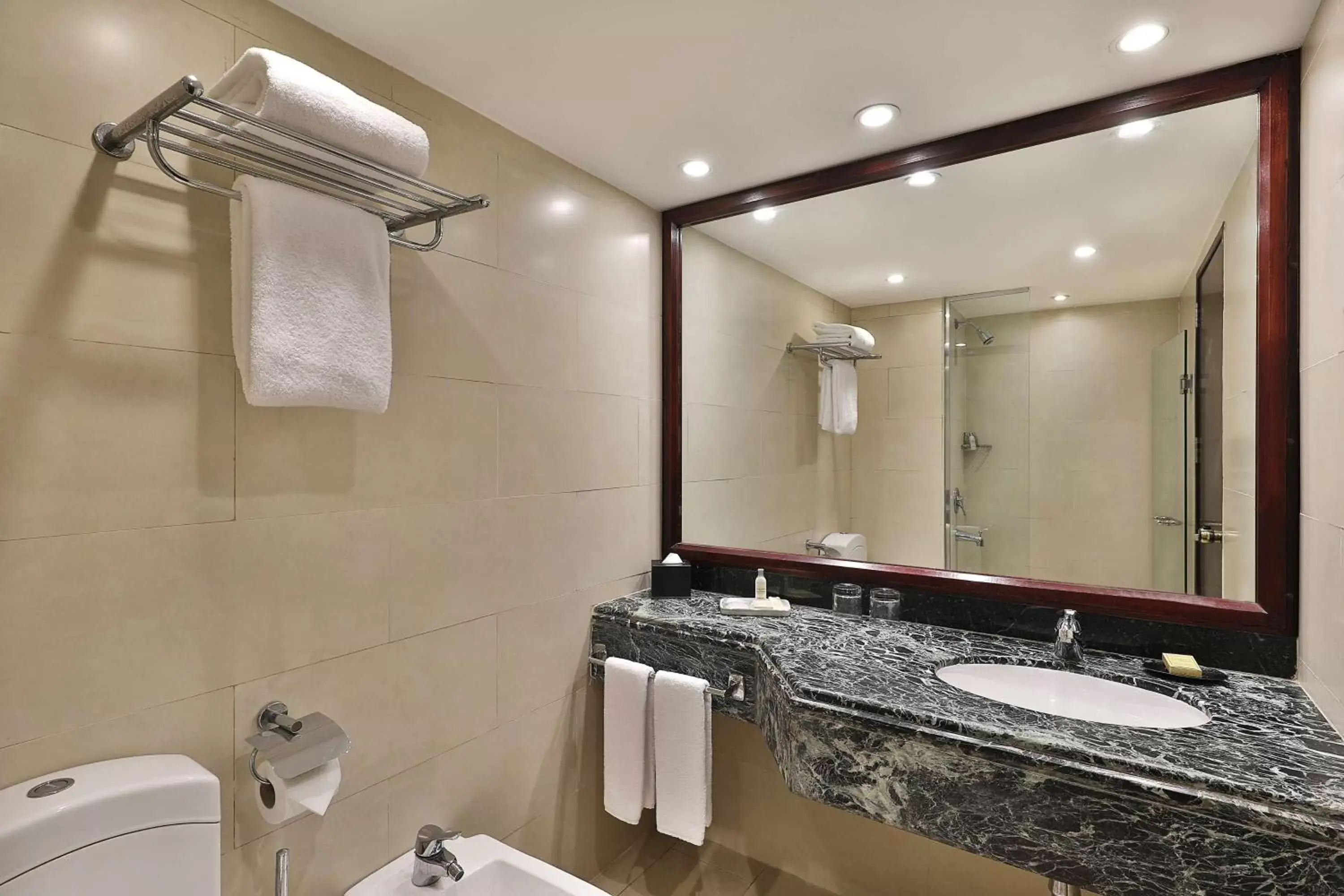 Bathroom in Hilton Cairo Heliopolis Hotel