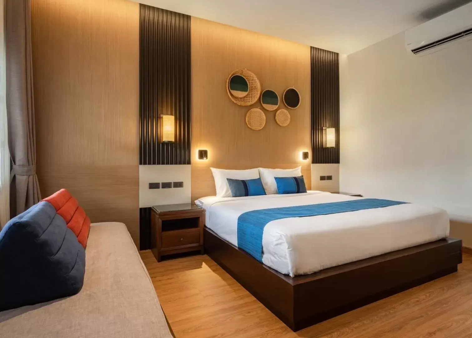 Bedroom, Bed in Ban Saithong Beach Resort