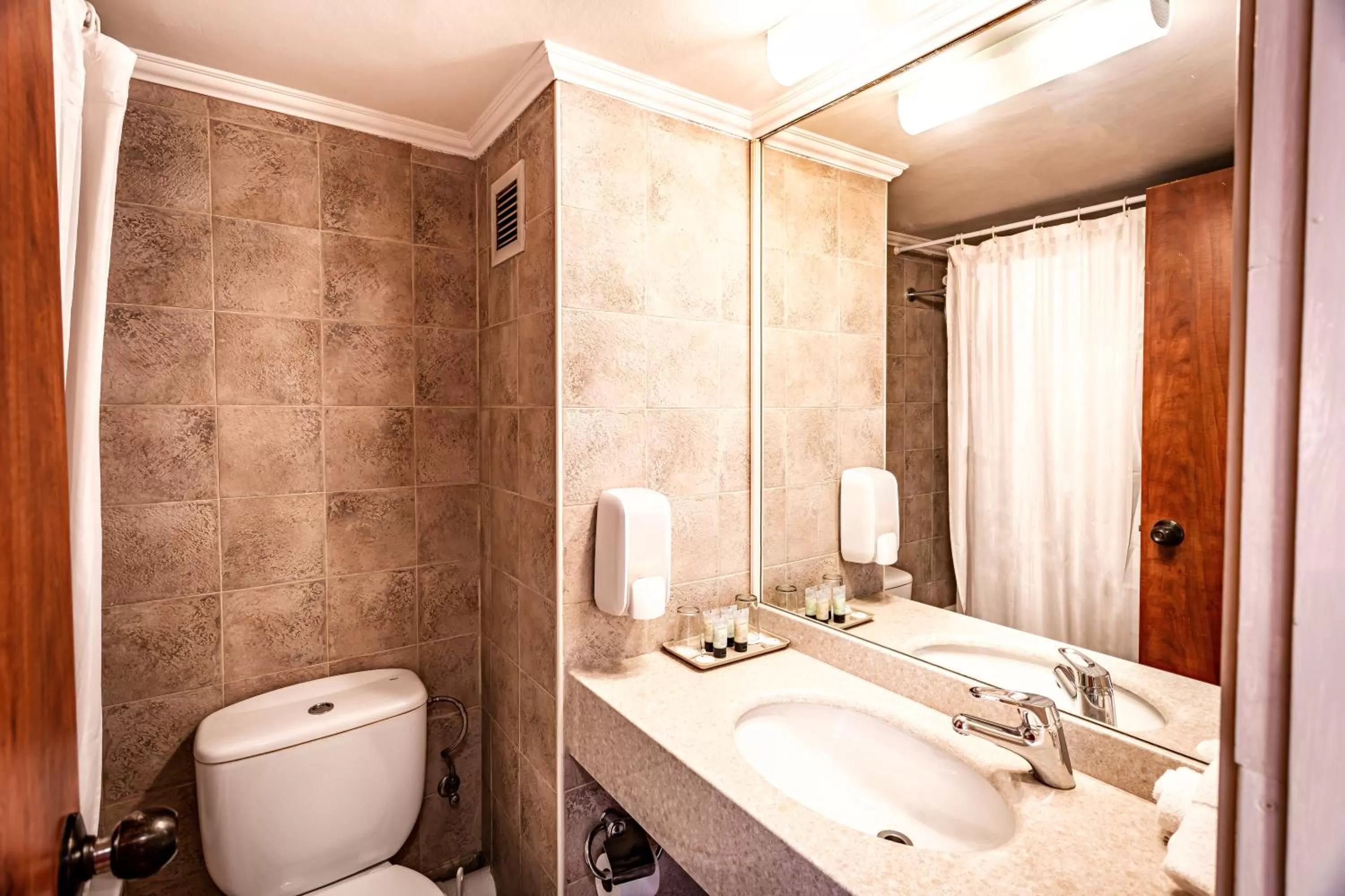 Toilet in Inbar Hotel