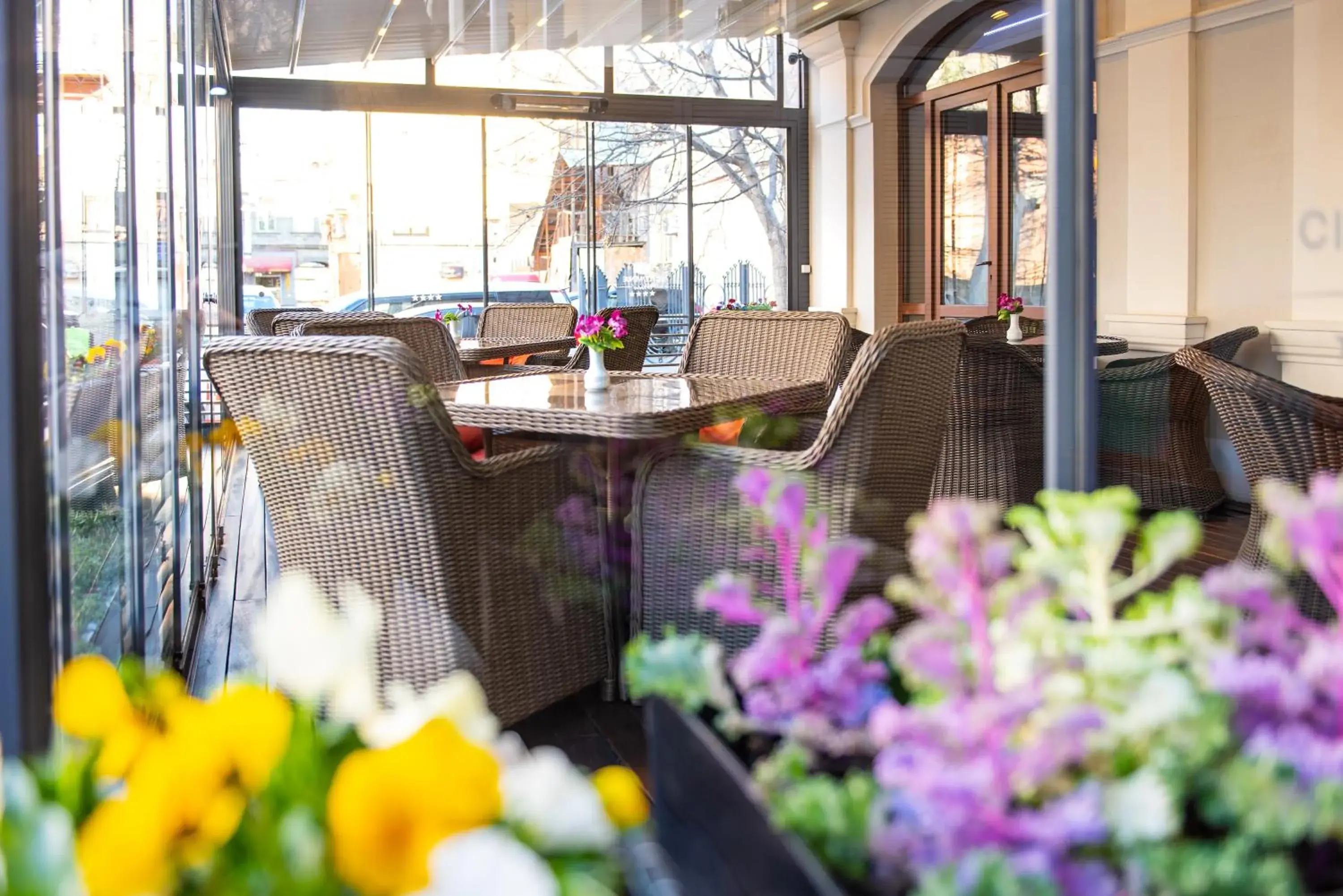 Balcony/Terrace in City Avenue Hotel