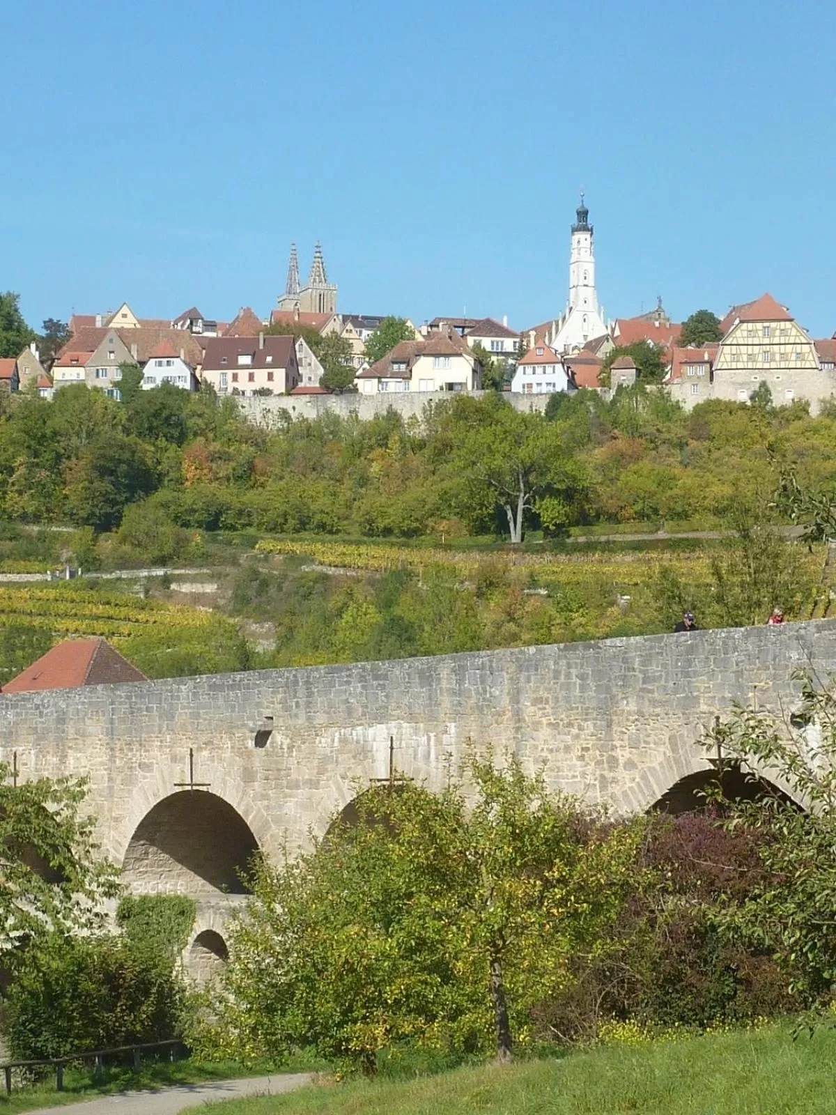 Natural landscape in Hotel Rappen Rothenburg ob der Tauber