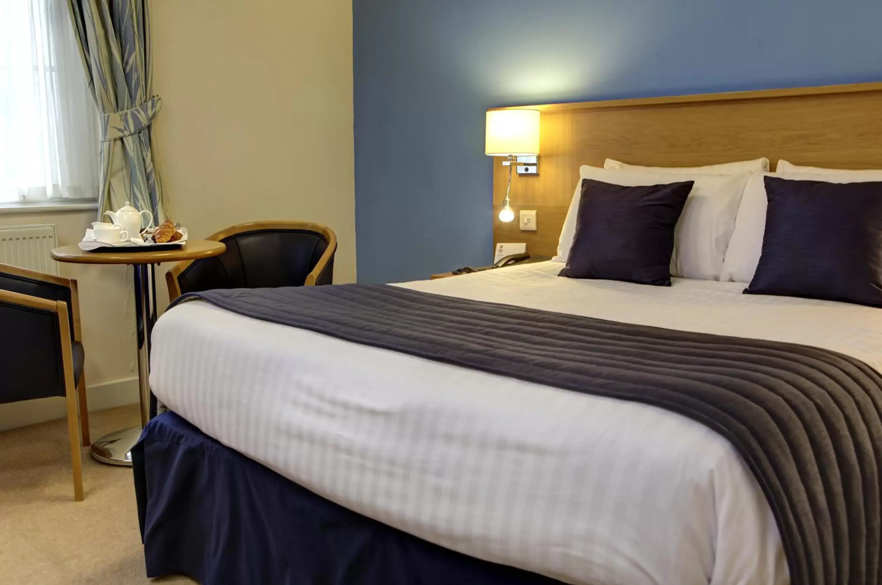 Bedroom, Bed in Best Western Plus Ullesthorpe Court Hotel & Golf Club