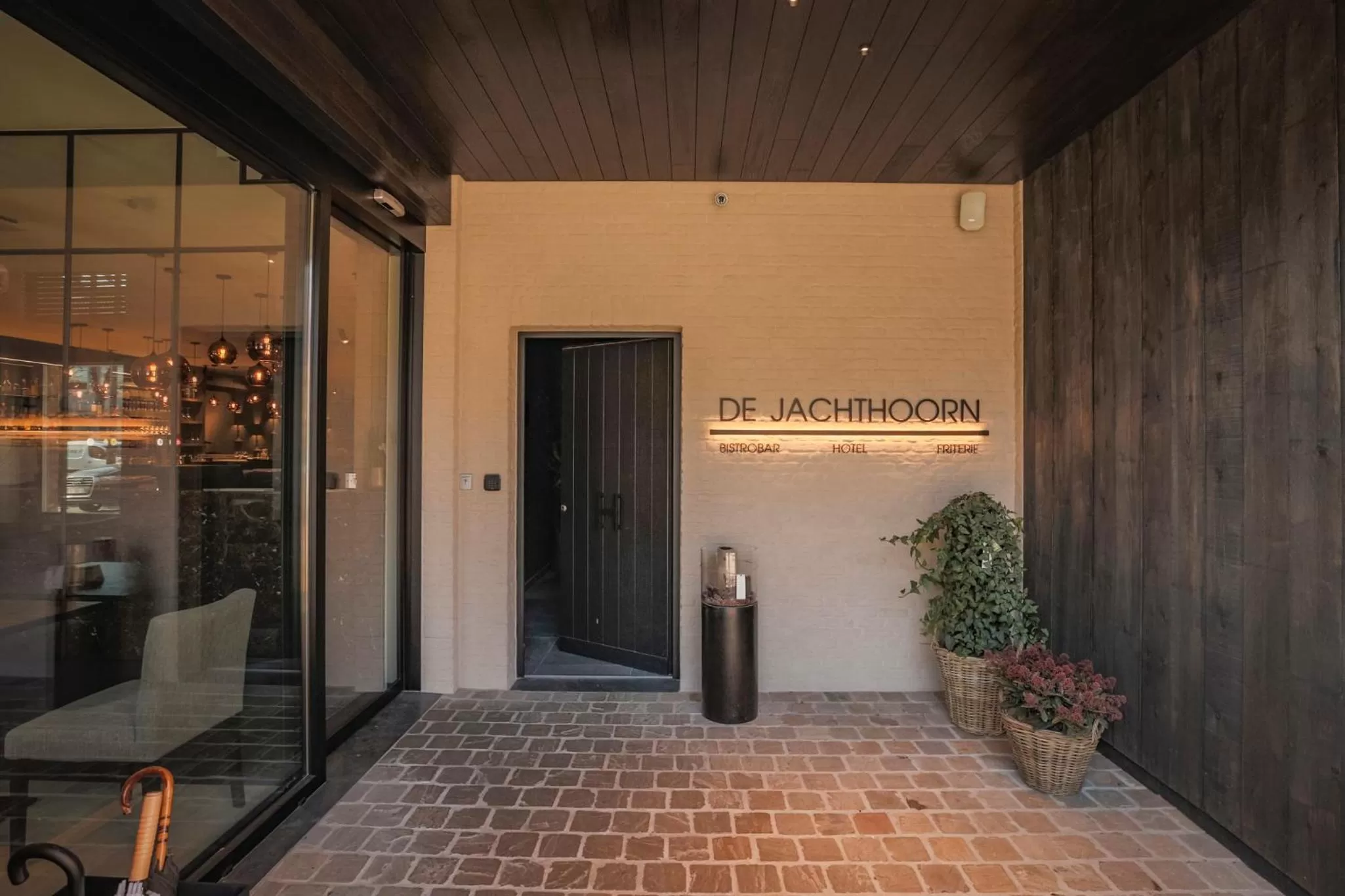 Facade/entrance in Hotel De Jachthoorn