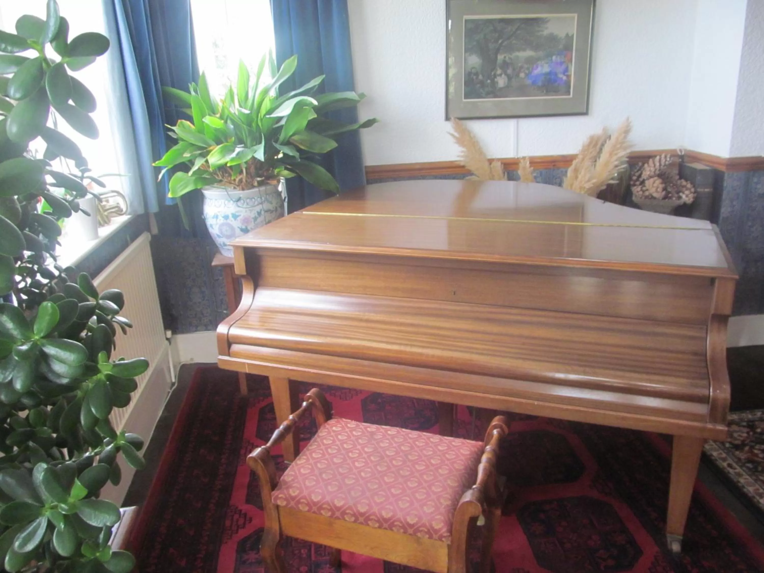 Communal lounge/ TV room in Upton Cross B&B