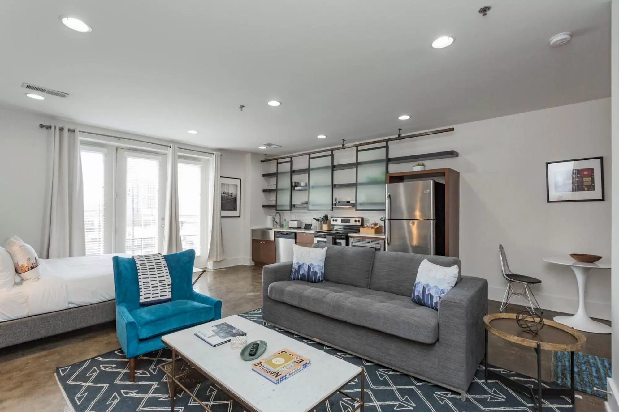 Coffee/tea facilities, Bed in Mint House at The Reserve - Nashville