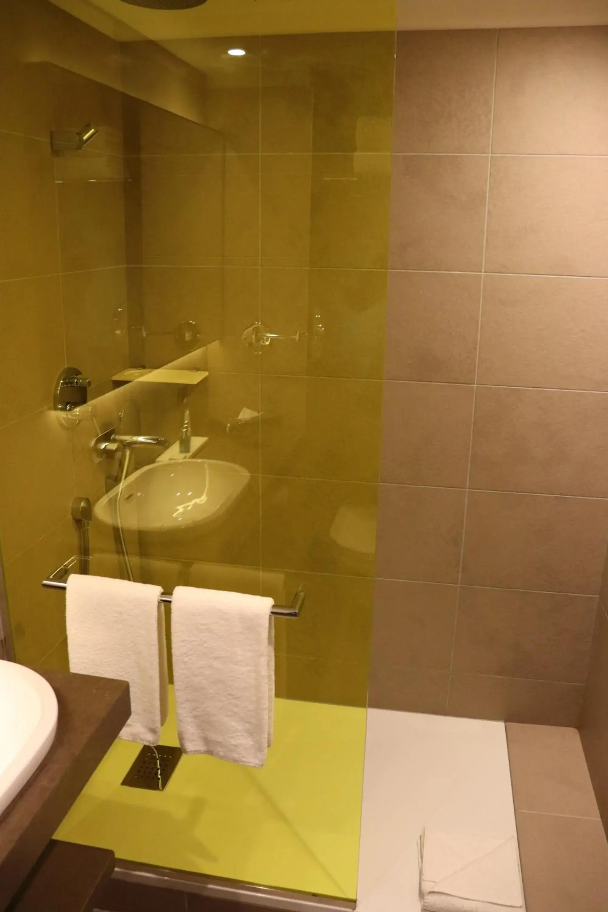 Shower, Bathroom in Radisson Blu Hotel, Lyon