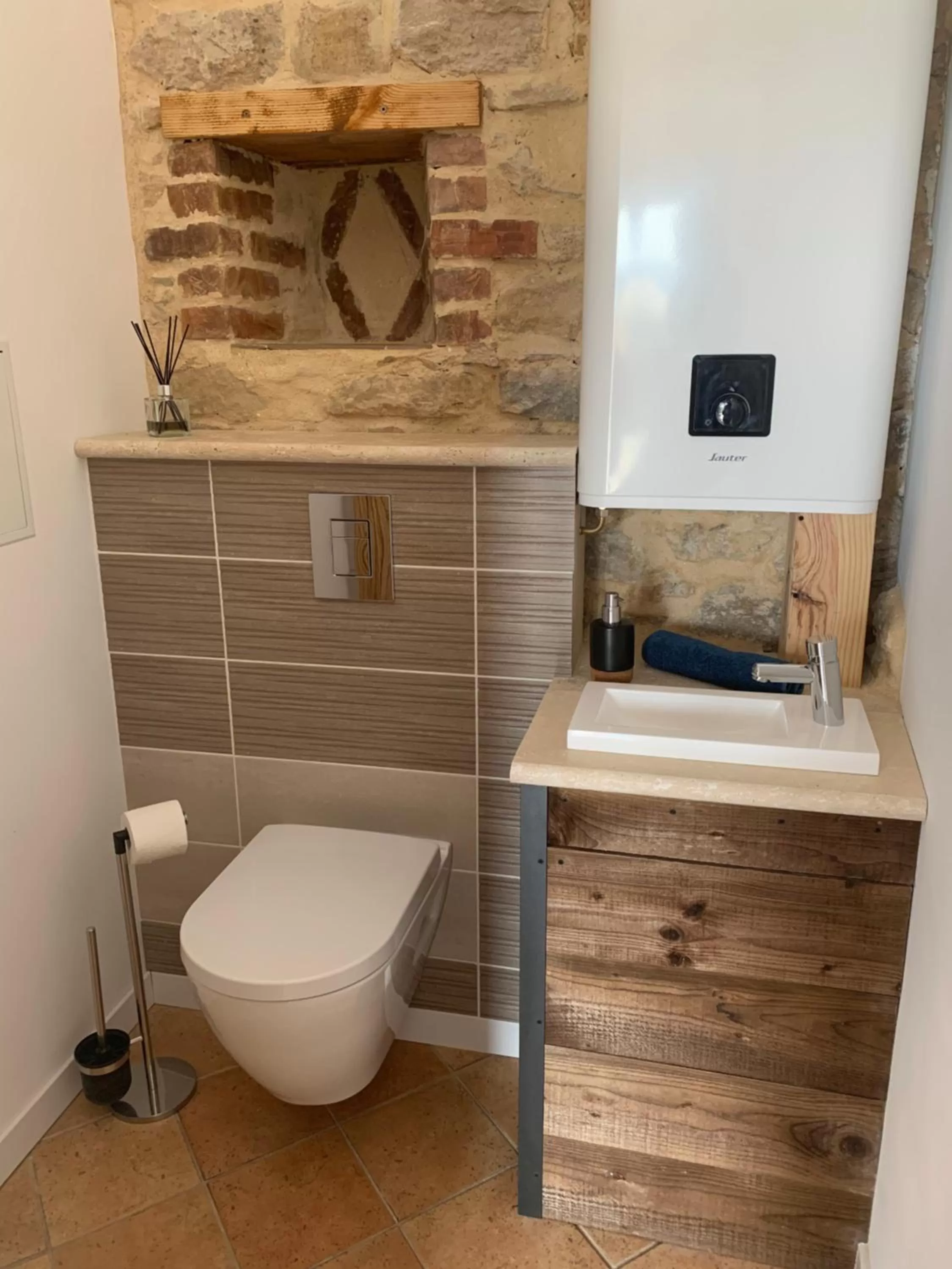 Bathroom in Le Mas Andoli