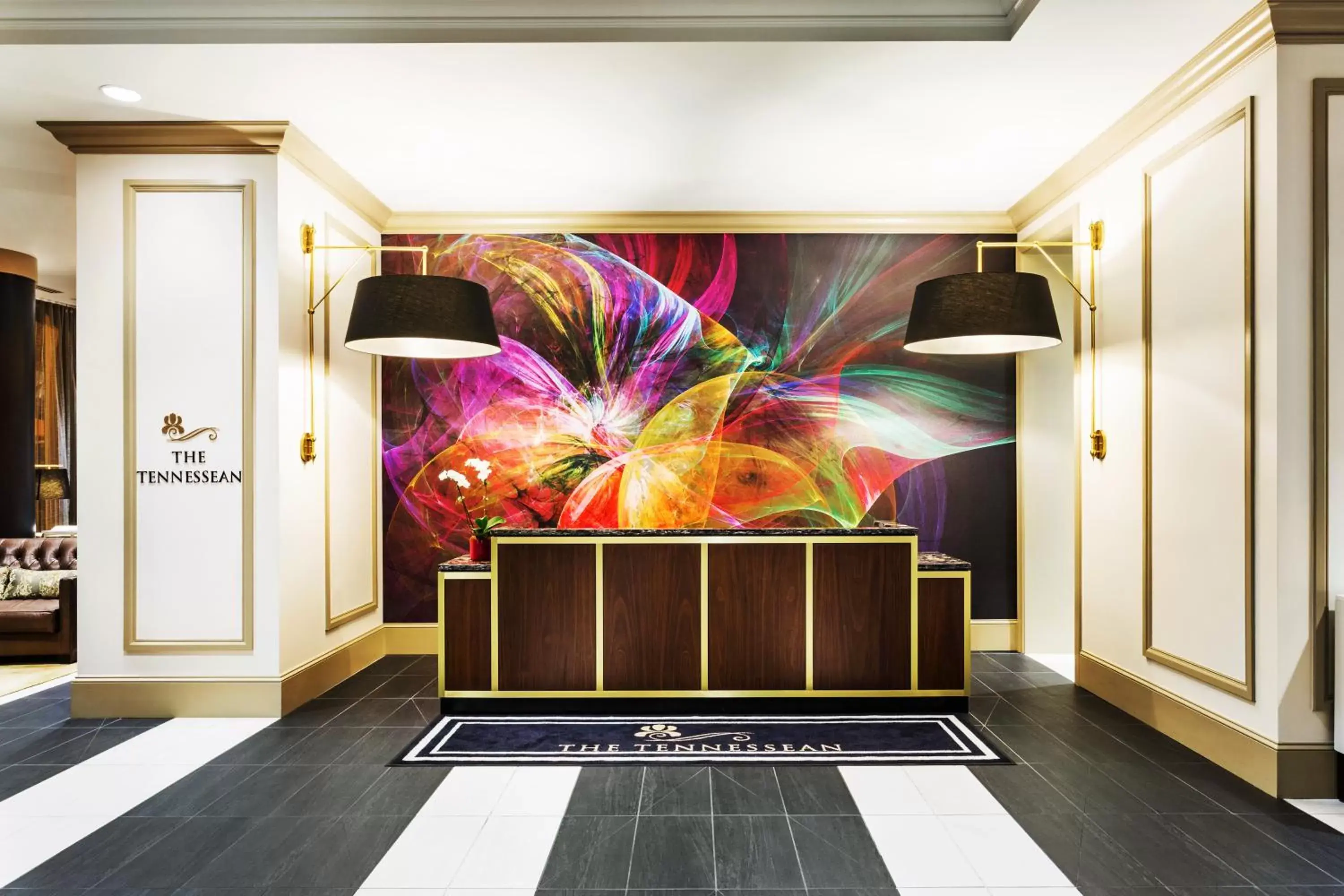 Lobby or reception in The Tennessean Personal Luxury Hotel