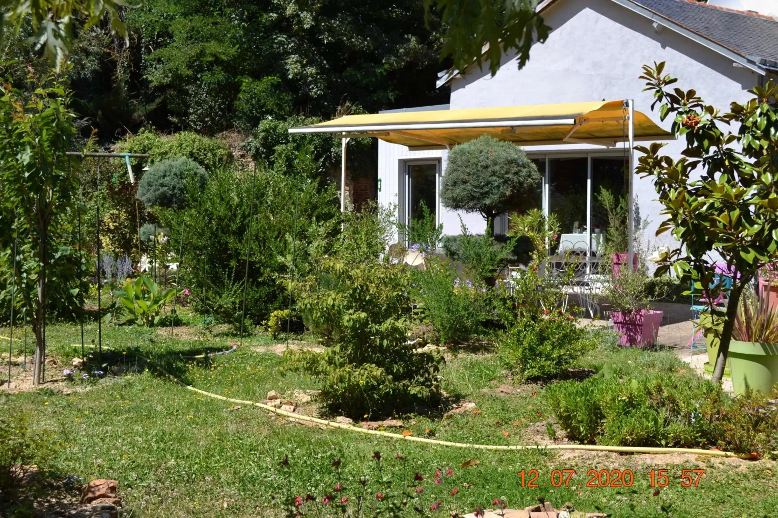 Garden in Hôtel Le Castel