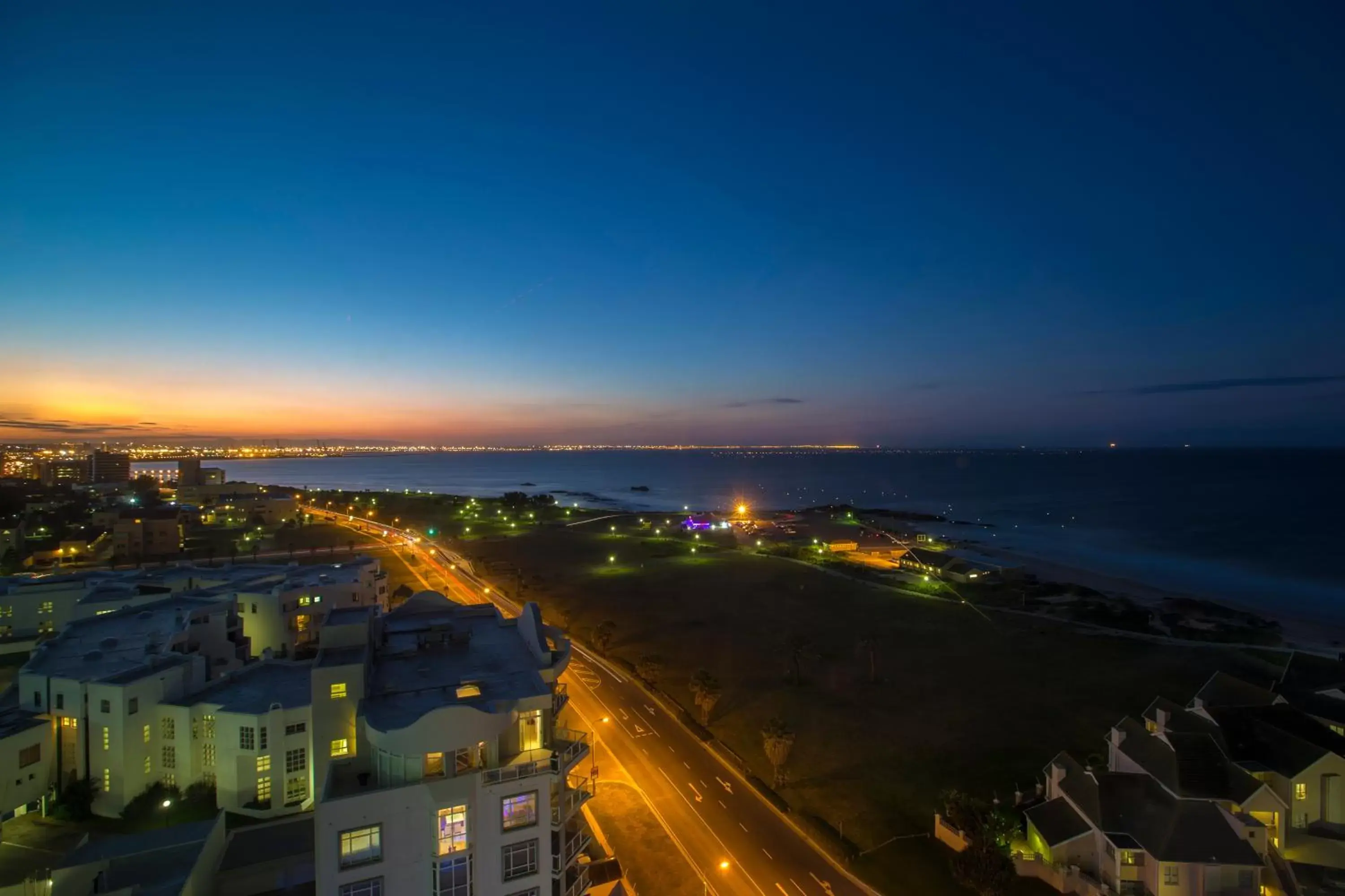 Night, Bird's-eye View in Radisson Blu Hotel, Port Elizabeth