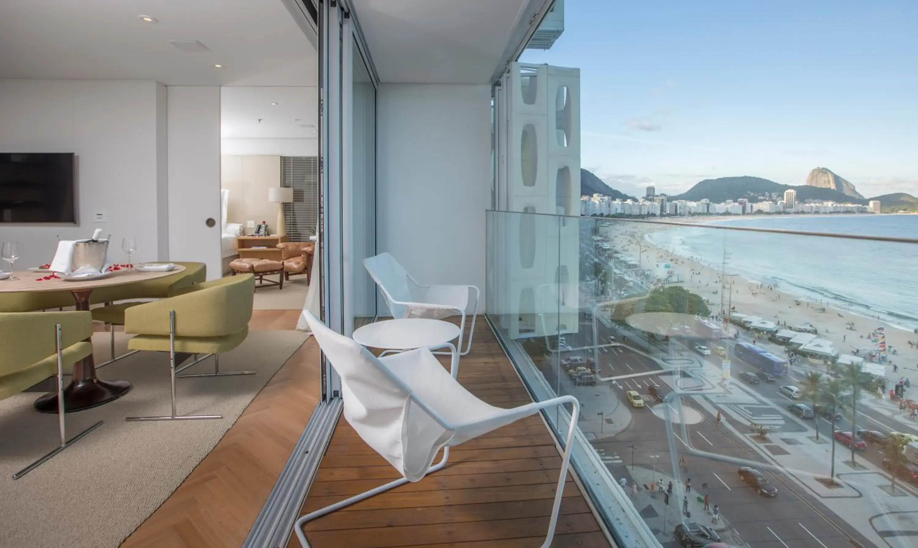 Balcony/Terrace in Emiliano Hotel Rio de Janeiro