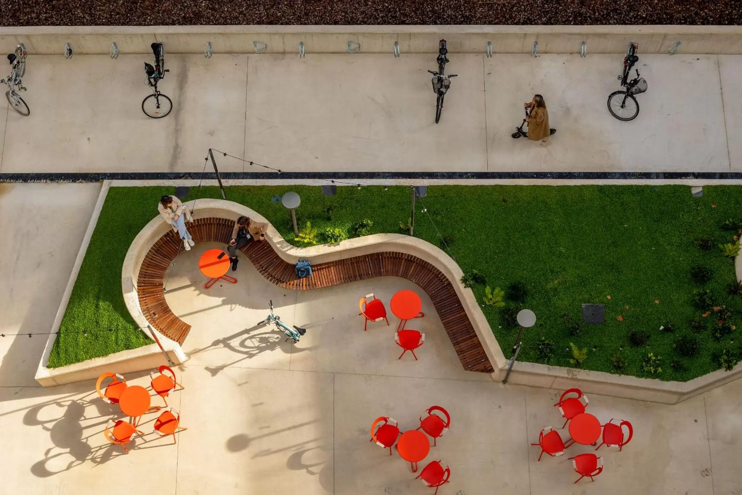 Garden, Pool View in Kora Green City - Aparthotel Passivhaus